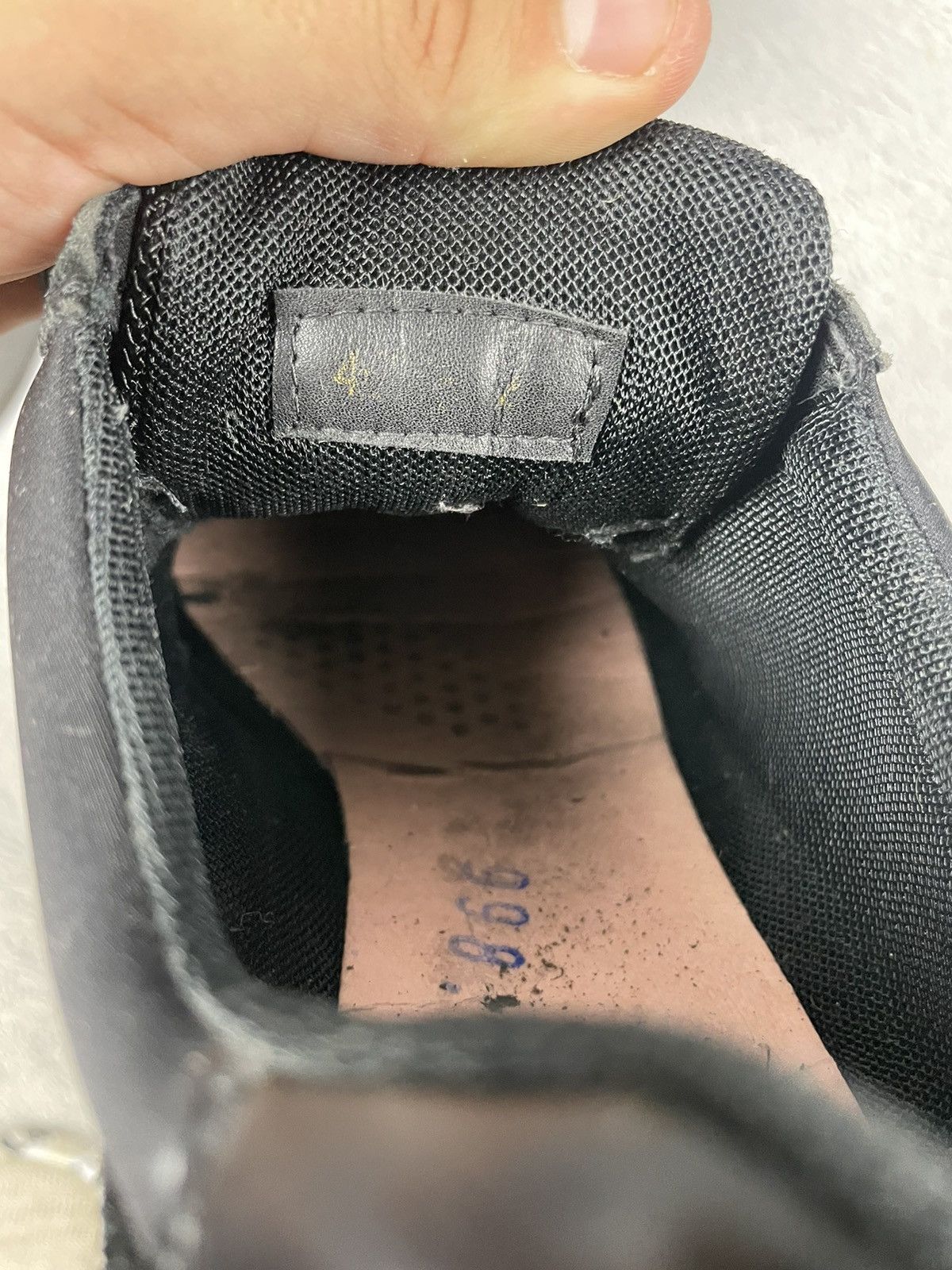Prada × Vintage Prada Match Race Sneakers 44 Black Suede Shoes Size US 10.5 / EU 43-44 - 13 Thumbnail