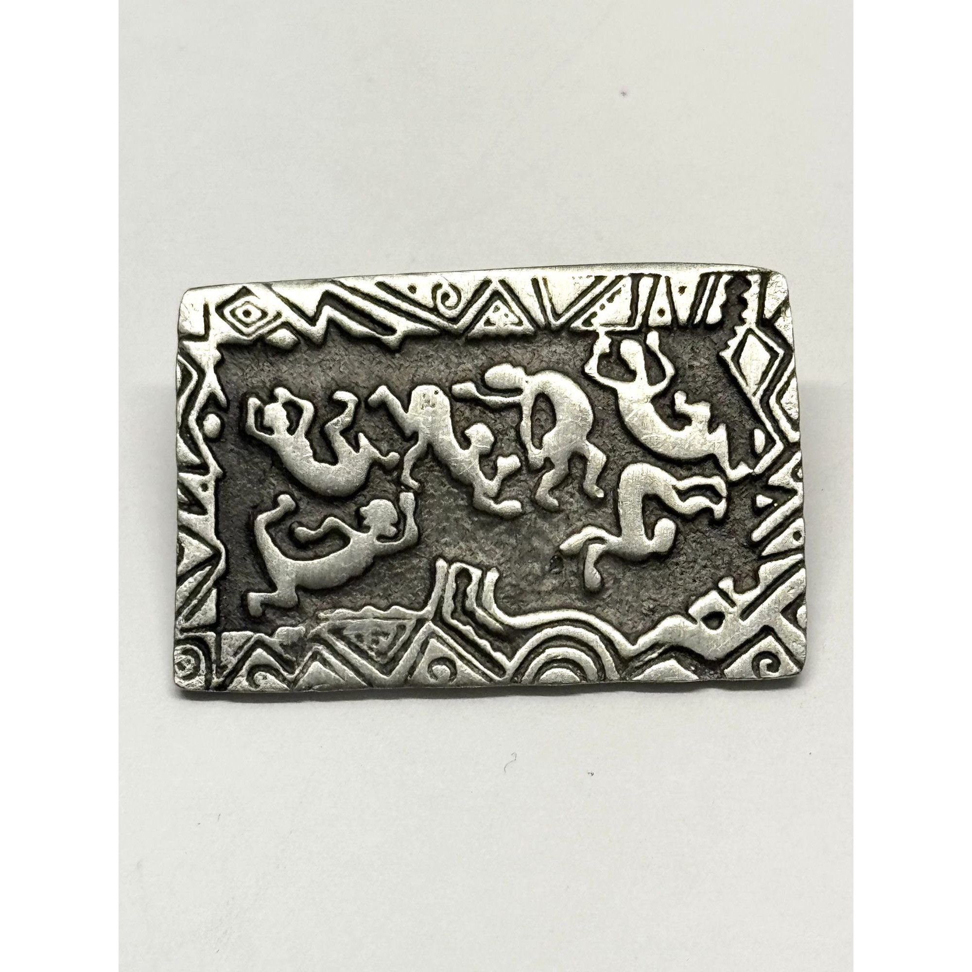 Vintage Urban fetishes silver vintage pin brooch Size ONE SIZE - 1 Thumbnail