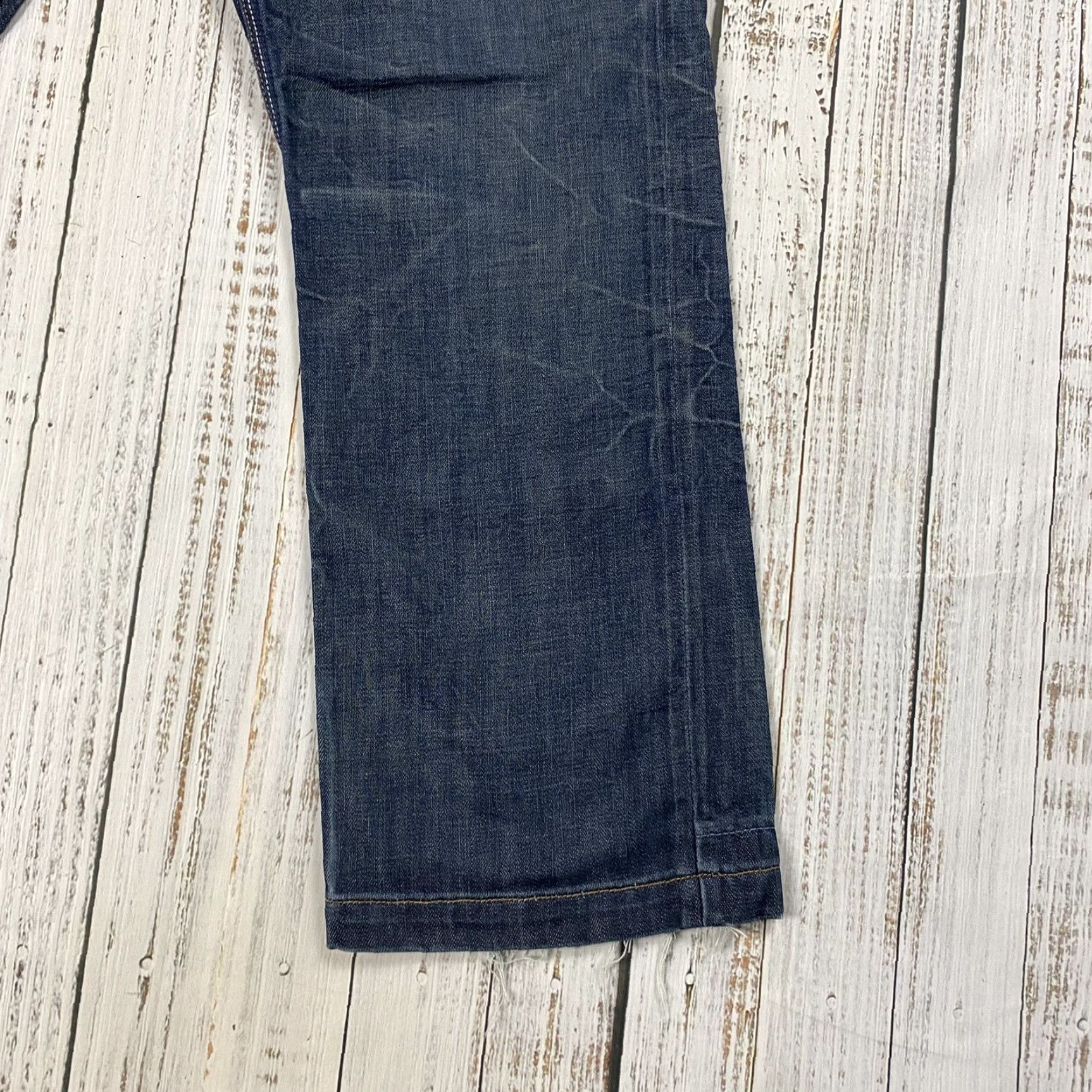 Gap GAP Men's Relaxed Fit 34x30 Straight Denim Jeans Blue Comfort Workwear 5-Pocket USA Size US 34 / EU 50 - 3 Thumbnail