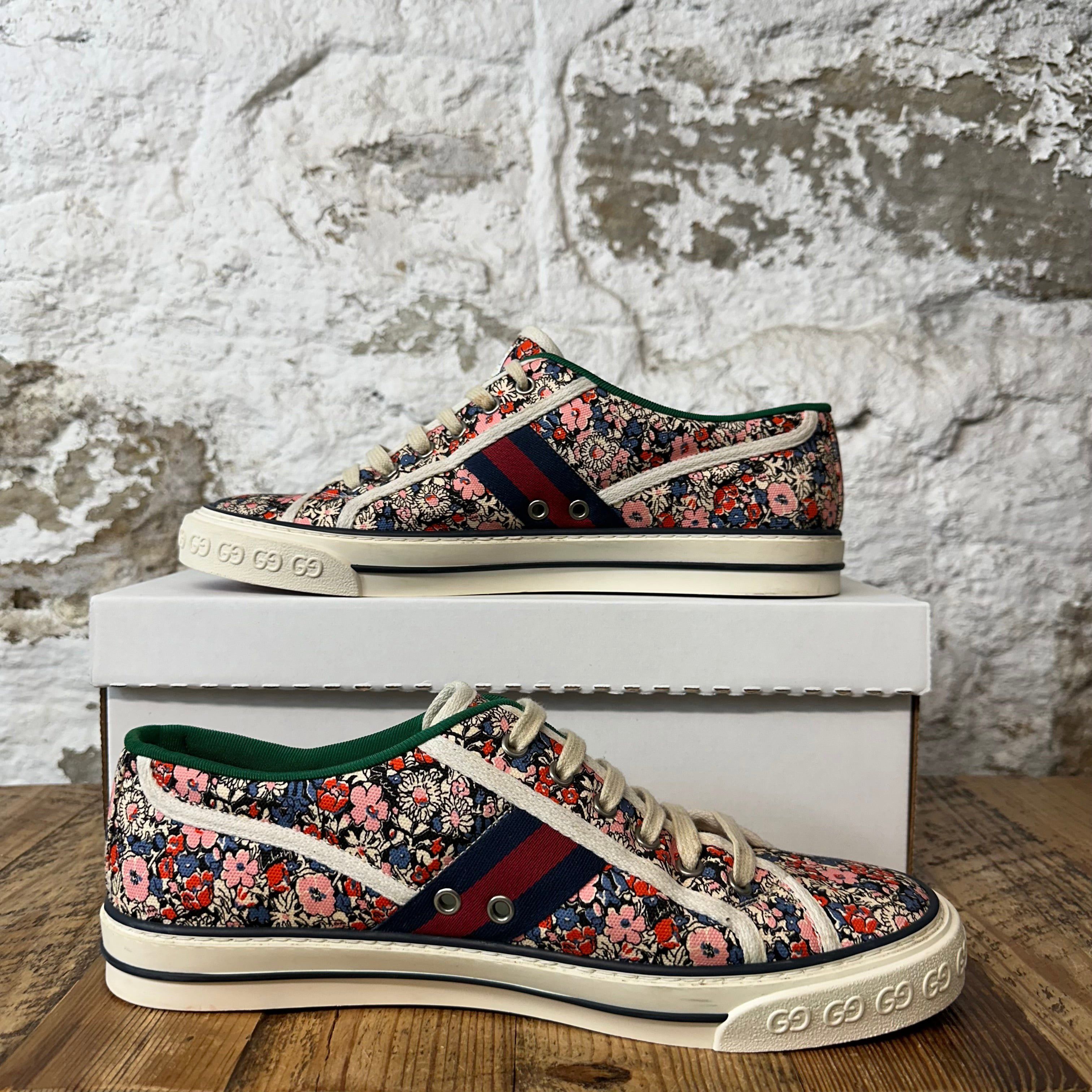 Gucci Gucci Tennis 1977 Low Floral Sneaker Sz 9 Size US 9 / EU 42 - 2 Thumbnail