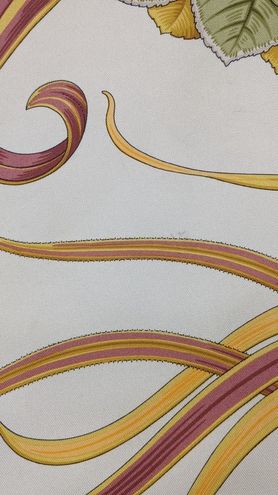 Salvatore Ferragamo Salvatore Ferragamo Lotus Silk Scarf Size ONE SIZE - 6 Thumbnail