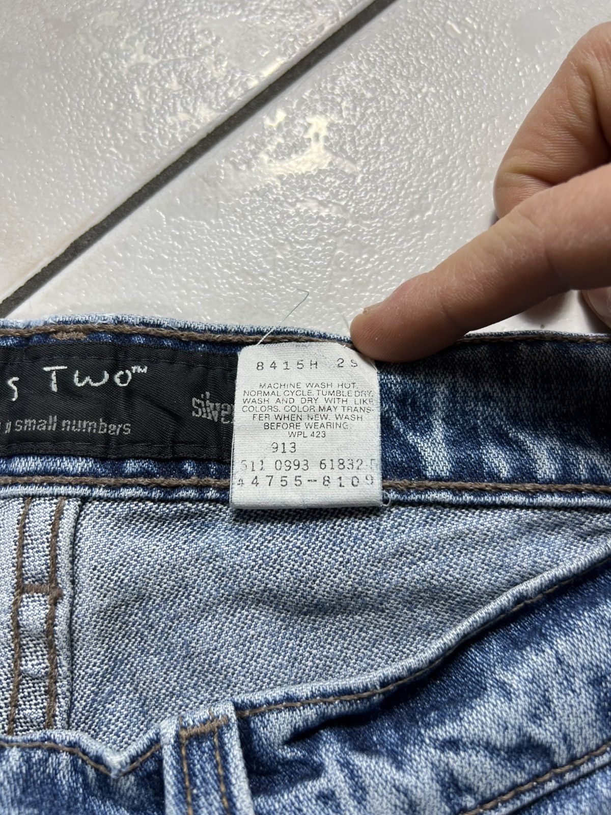 Levi's Vintage 90s Levi’s silver tab baggy retro washed denim jeans Size US 34 / EU 50 - 19 Thumbnail
