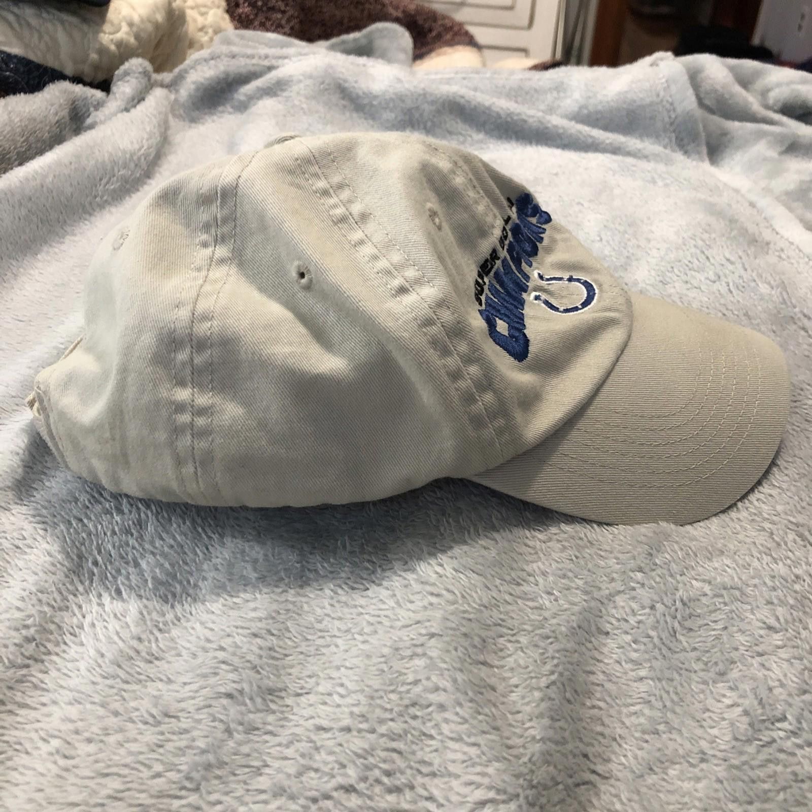 Camel Super Bowl XLI Champions Indianapolis Colts Hat Cameo Size ONE SIZE - 5 Thumbnail