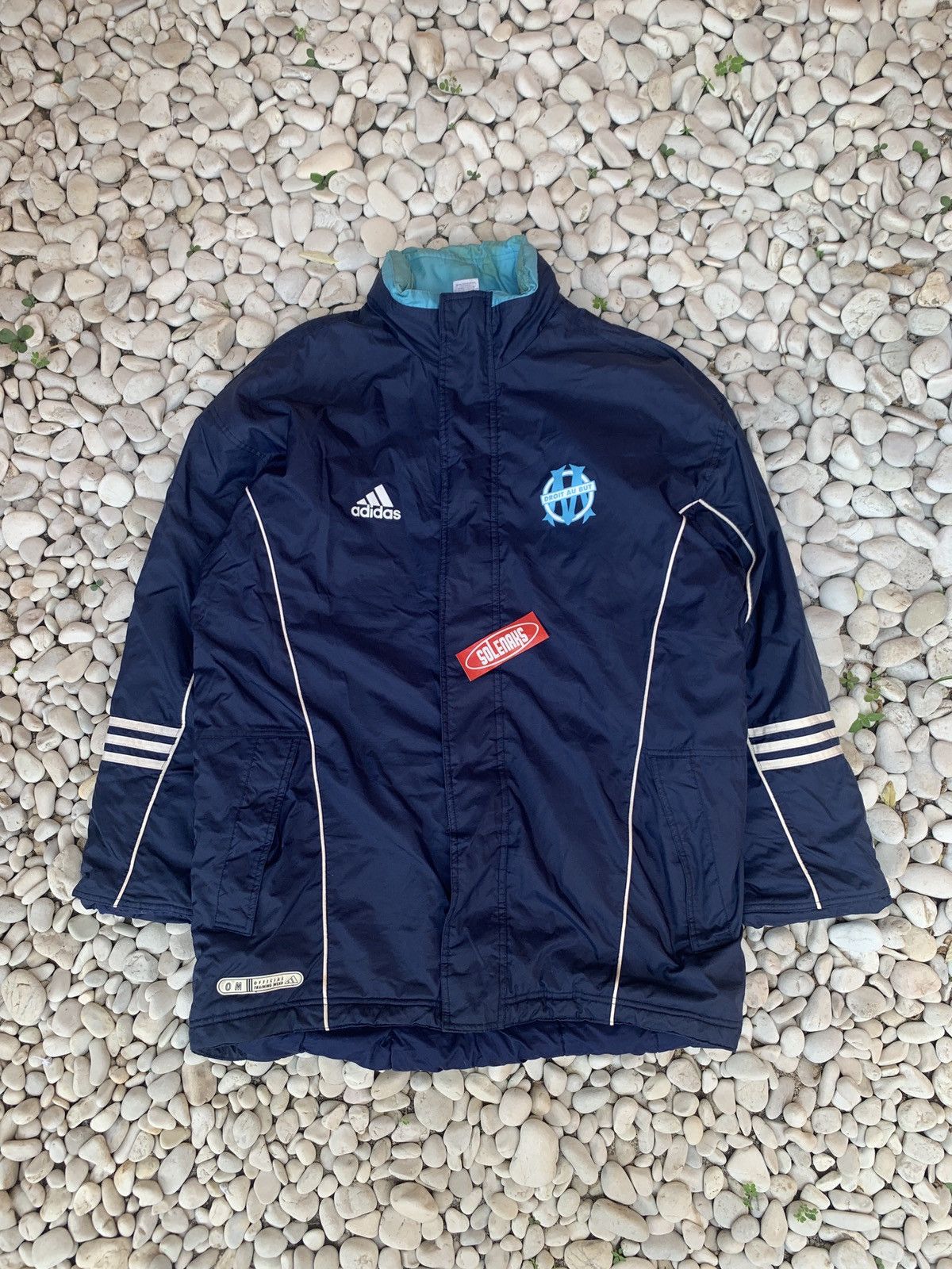 Adidas × Vintage Vintage marseille 1999/00 training coat jacket Size US L / EU 52-54 / 3 - 1 Thumbnail