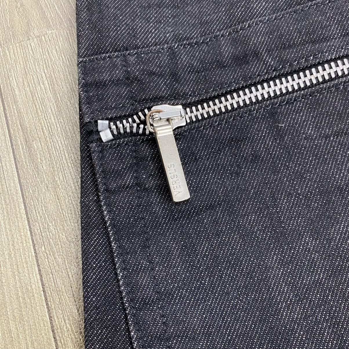 Versus Versace Vintage Versace Versus Zipper Jeans Luxury Italian Designer Size US 34 / EU 50 - 6 Thumbnail