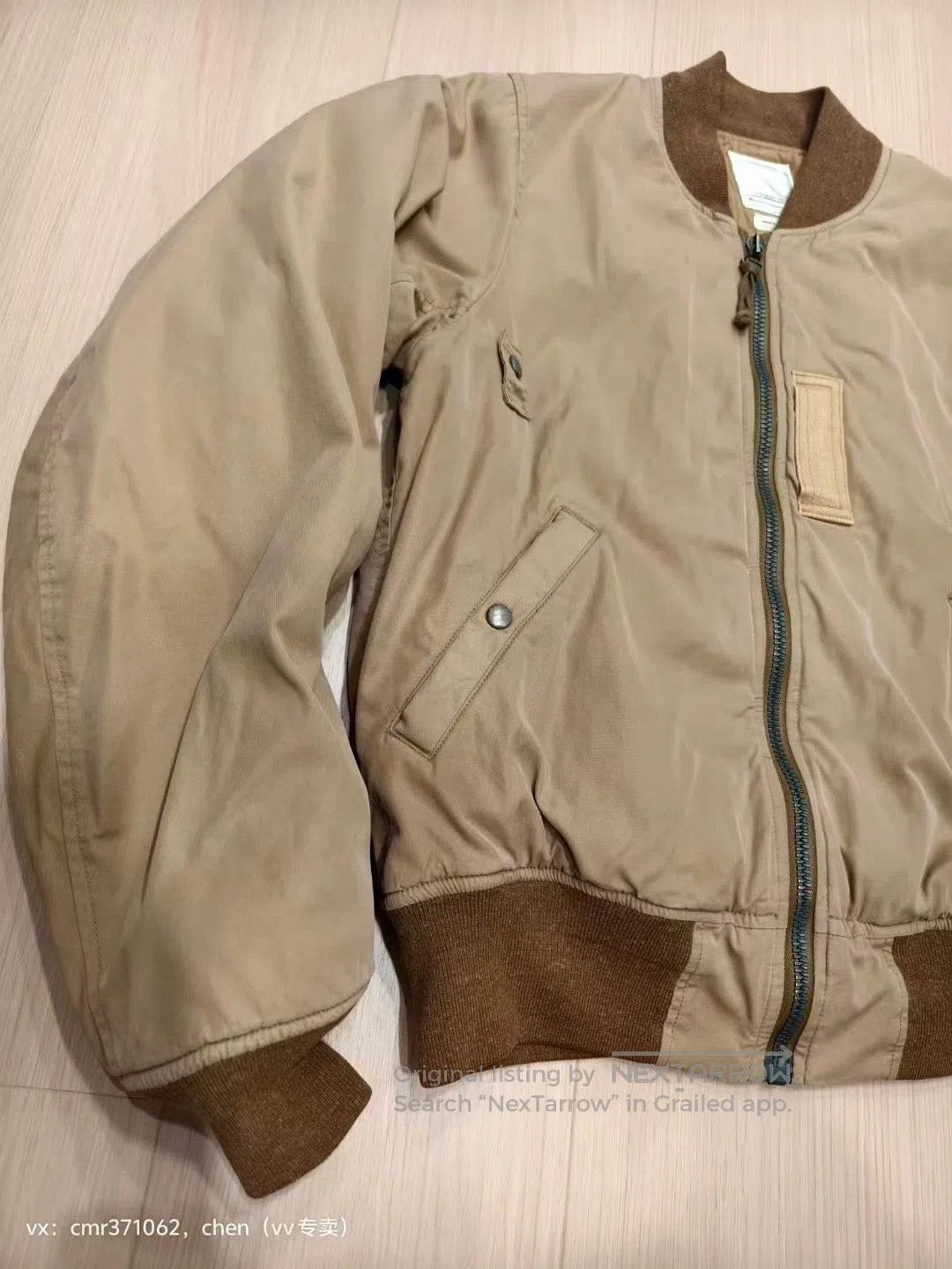 Visvim VISVIM 20SS THORSON Mud-Dyed MA1 Jacket. Size US M / EU 48-50 / 2 - 5 Thumbnail