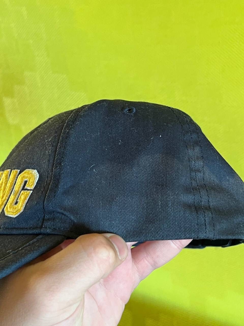 Breitling Vintage 90s Breitling Swiss Chronograph Watch Company Hat Size ONE SIZE - 3 Thumbnail