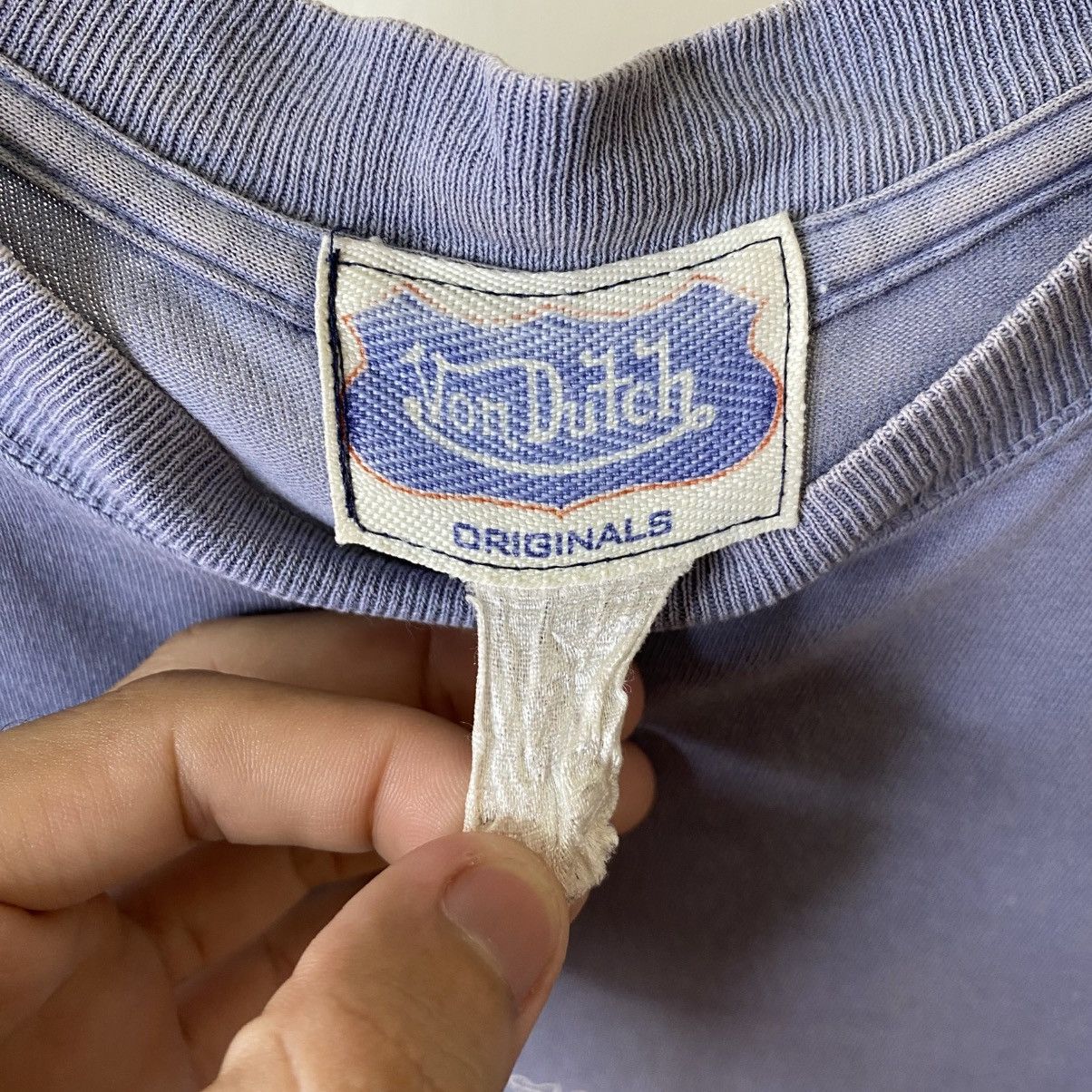 Von Dutch Vintage 90s Von Dutch Back Engine Graphic Faded T Shirt Size US M / EU 48-50 / 2 - 3 Thumbnail
