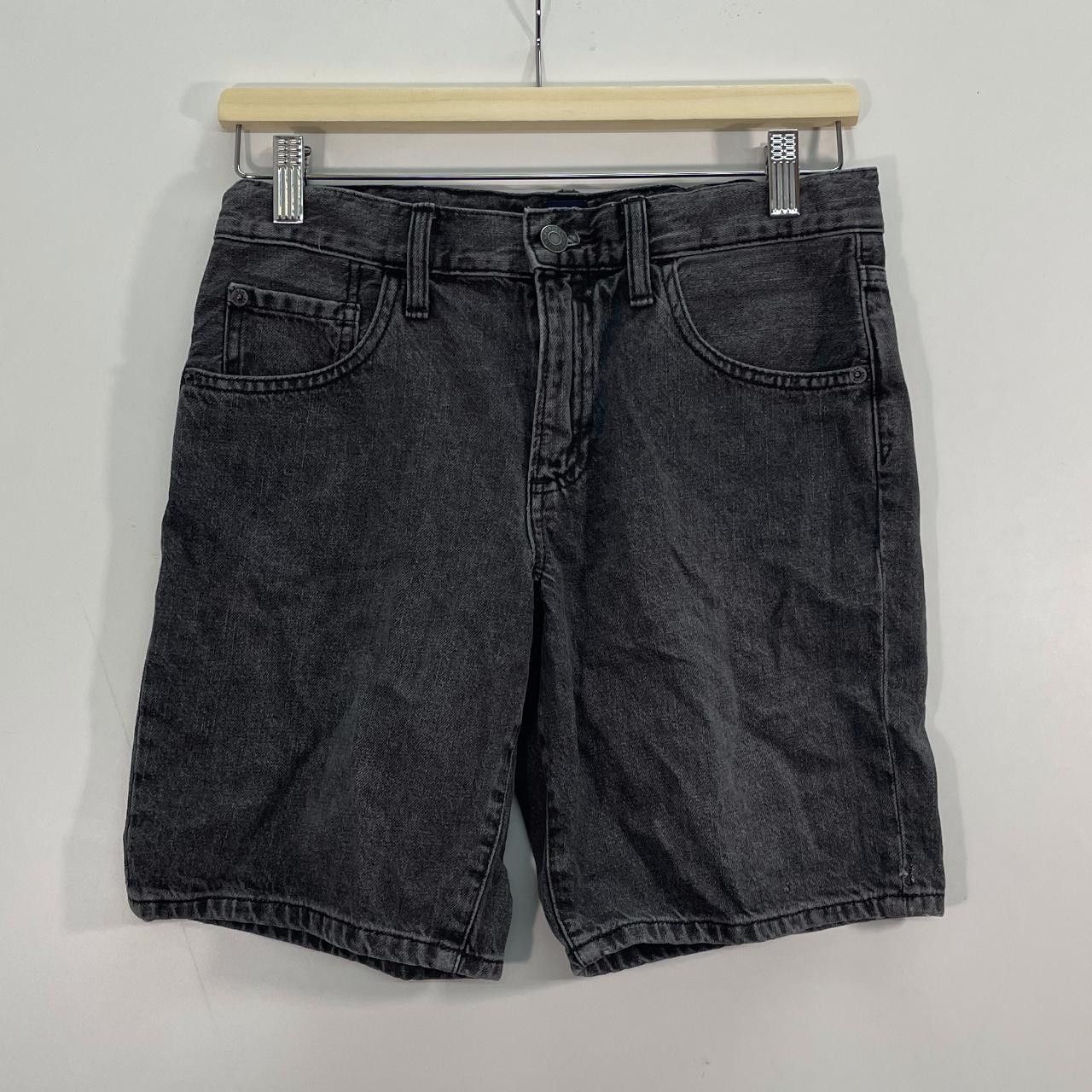 Gap Black Gap Denim Shorts Size 38" / US 16 / IT 52 - 1 Thumbnail