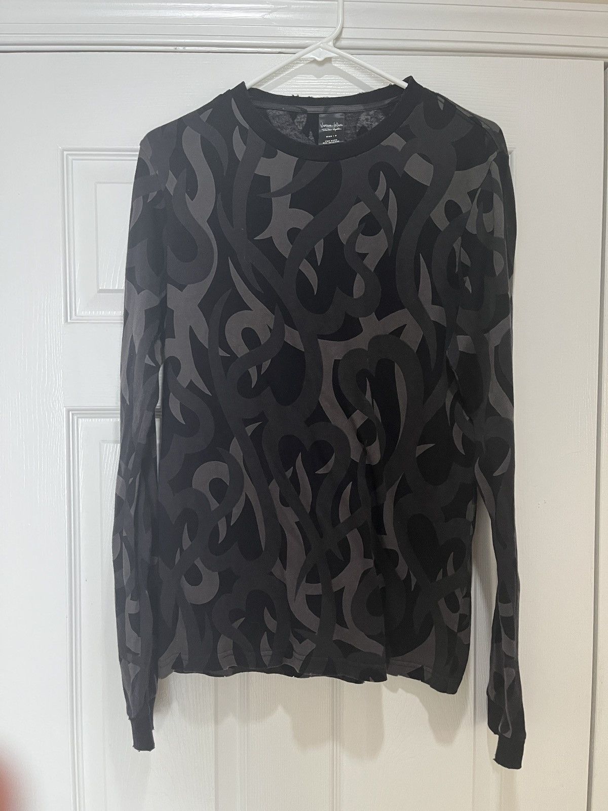 Number (N)ine number nine tribal hearts long sleeve | Grailed