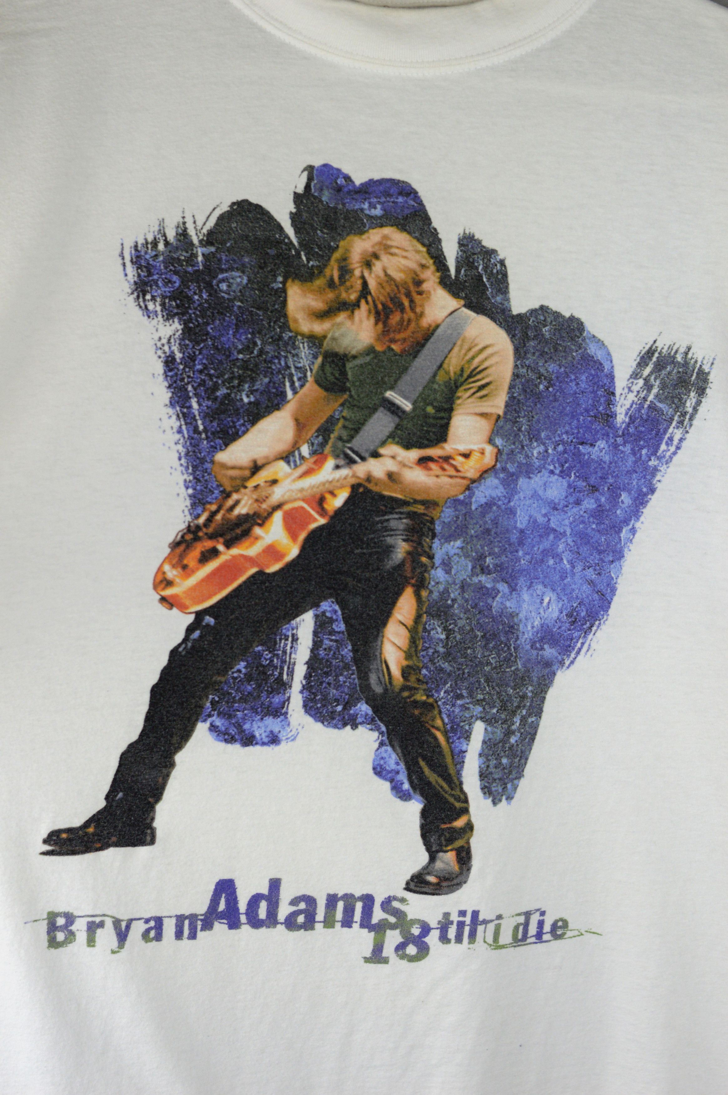 Band Tees Vintage Bryan Adams 18 Till I Die 90s t shirt Size US L / EU 52-54 / 3 - 3 Thumbnail