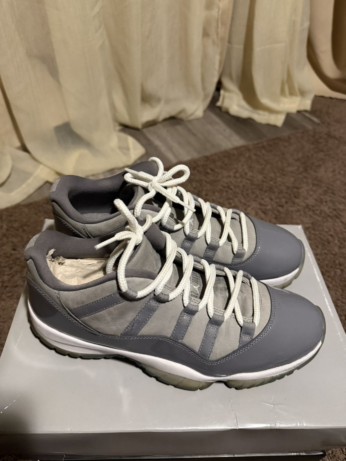 Jordan Brand Jordan 11 low cool grey 11.5 Size US 11.5 / EU 44-45 - 3 Thumbnail