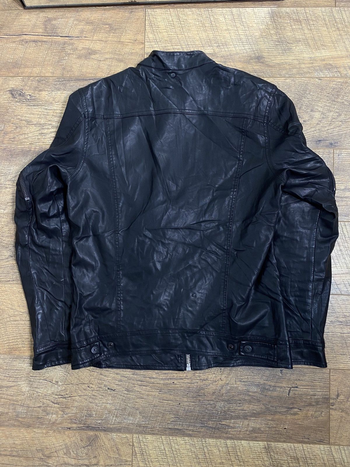 G-Star G-Star RAW Revend 3D Slim Faux Leather Moto Jacket L Size US L / EU 52-54 / 3 - 13 Thumbnail