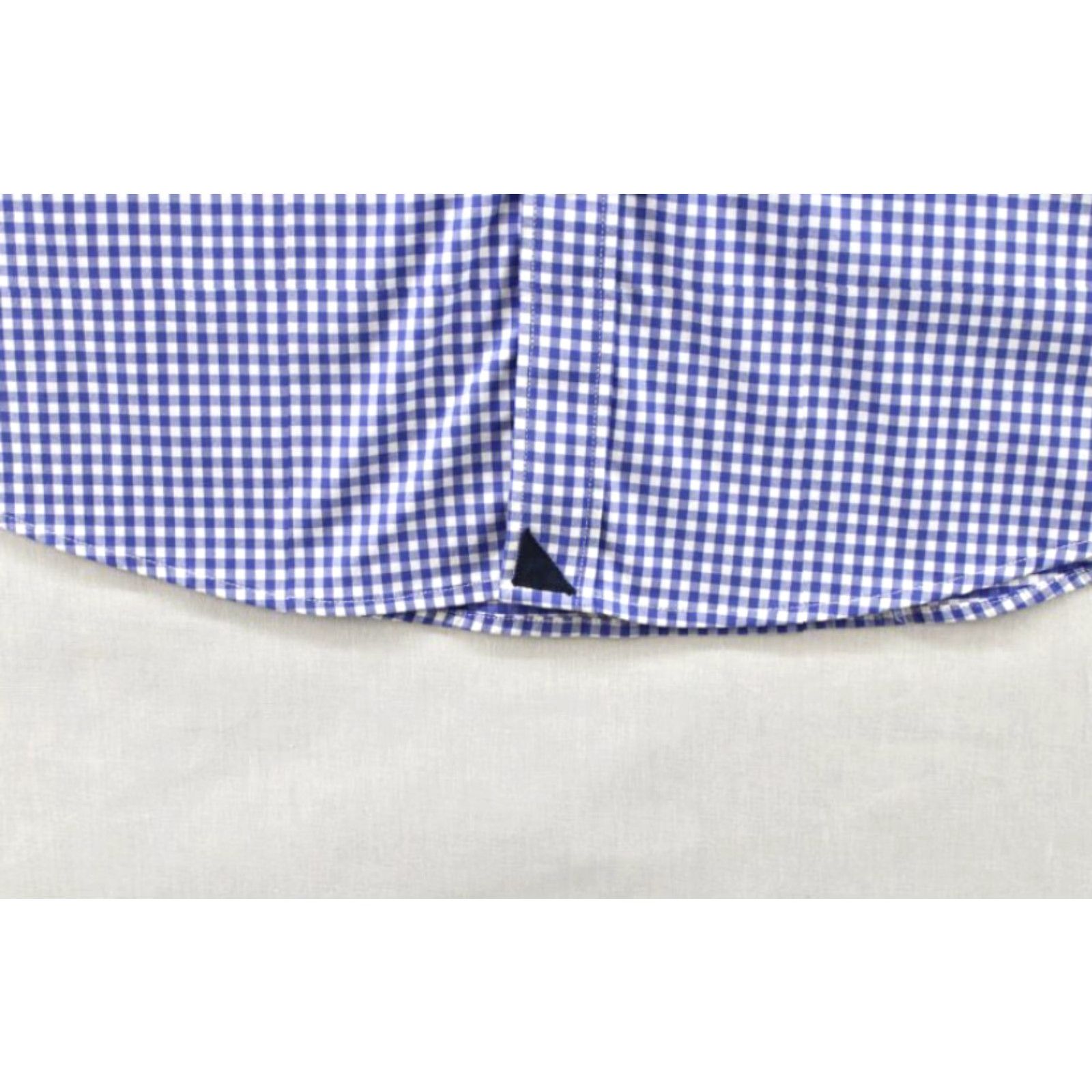 UNTUCKit UNTUCKit Button-Up Shirt Men’s XXL Blue White Gingham Check Nylon Spandex Preppy Casual Dressy Classic Comfort Size US XXL / EU 58 / 5 - 2 Thumbnail