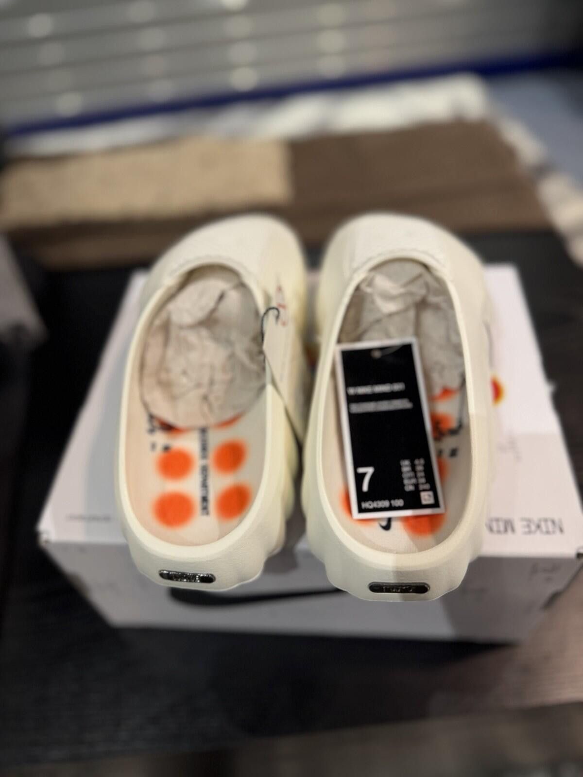 Nike Size 7W/6M Nike Mind Slide 001 Sail HQ4307 100 Women Release Size US 7 / EU 40 - 4 Thumbnail