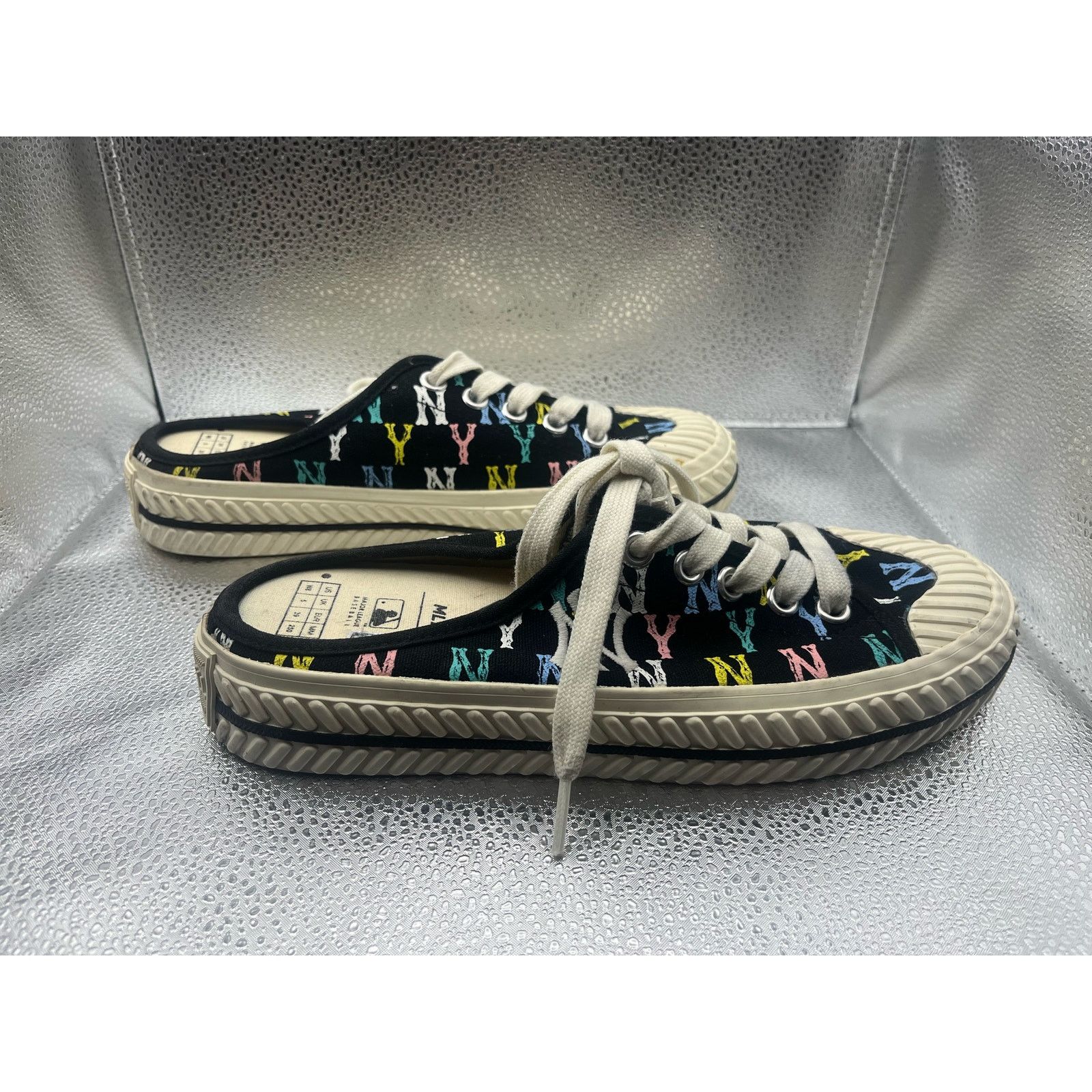 MLB MLB Play Ball Mule Monogram NY Shoes Sneakers Black Size US 8 / IT 38 - 3 Thumbnail