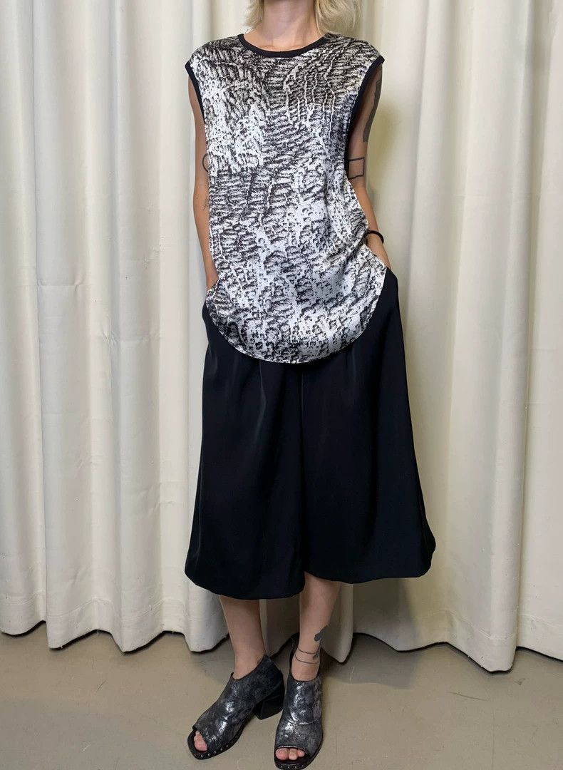 Helmut Lang HELMUT LANG Dark vanguard snake print vest Size S / US 4 / IT 40 - 2 Thumbnail
