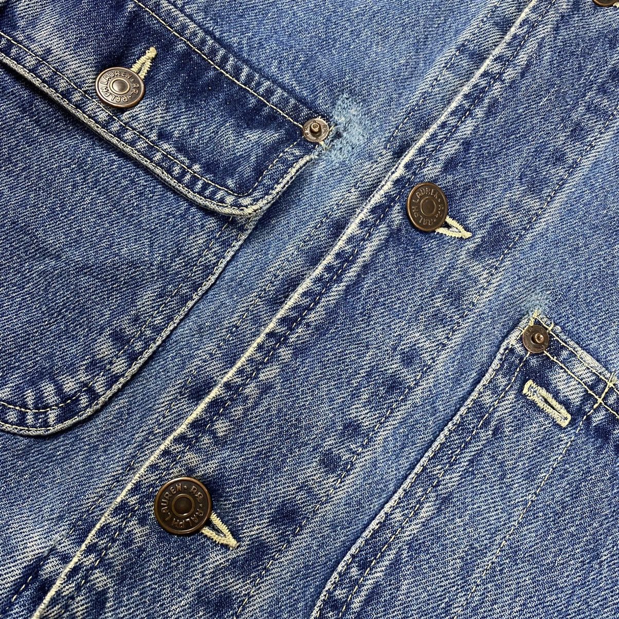 RRL Ralph Lauren Vintage 90s Rrl Ralph Lauren denim work jacket Size US M / EU 48-50 / 2 - 9 Thumbnail
