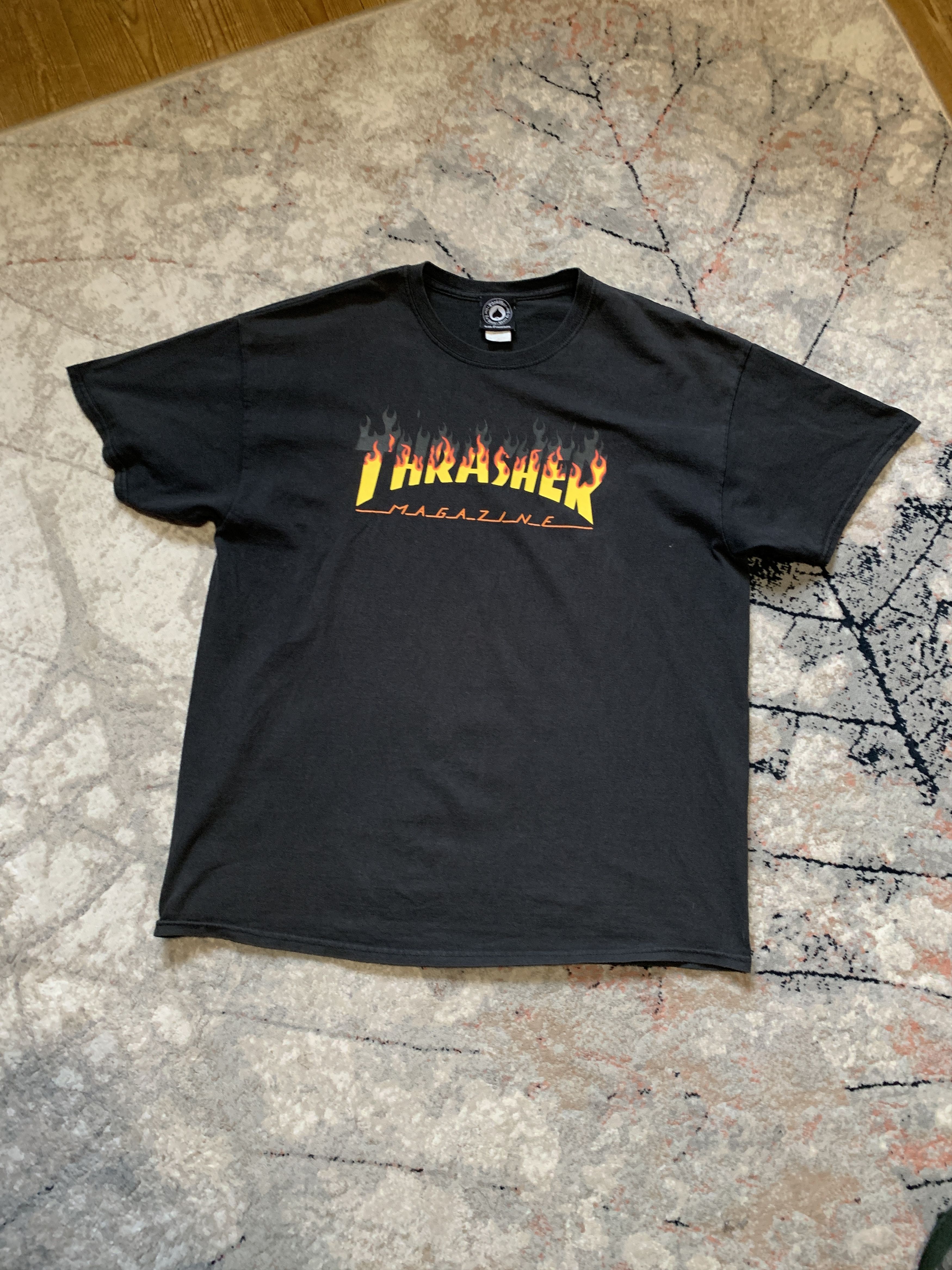 Thrasher × Vintage Vintage Thrasher Tee Size US XL / EU 56 / 4 - 2 Thumbnail