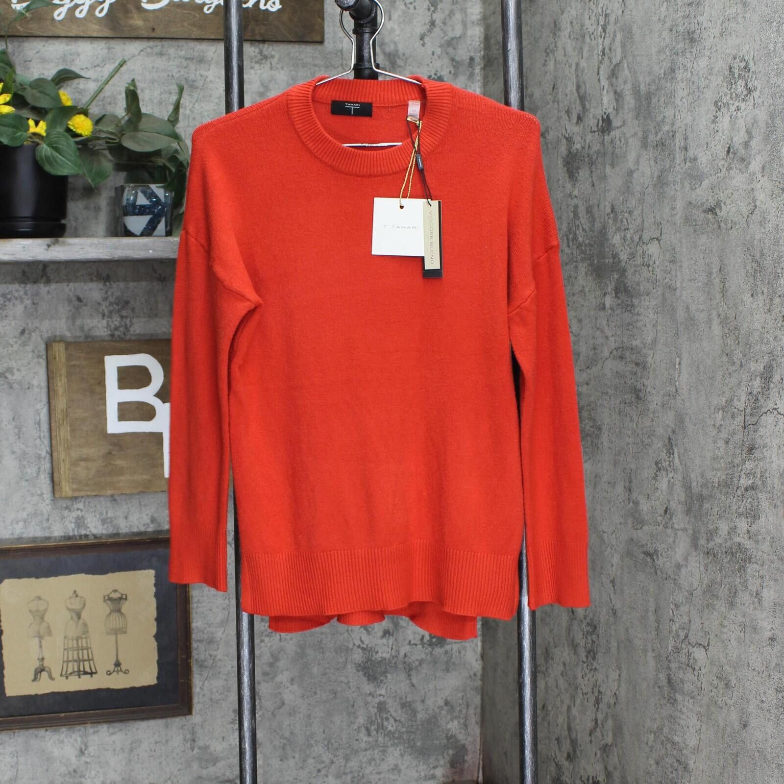Other Nwt T Tahari Stretch Sweater 166090cf570f51 S Poppy Red Size S / US 4 / IT 40 - 1 Thumbnail