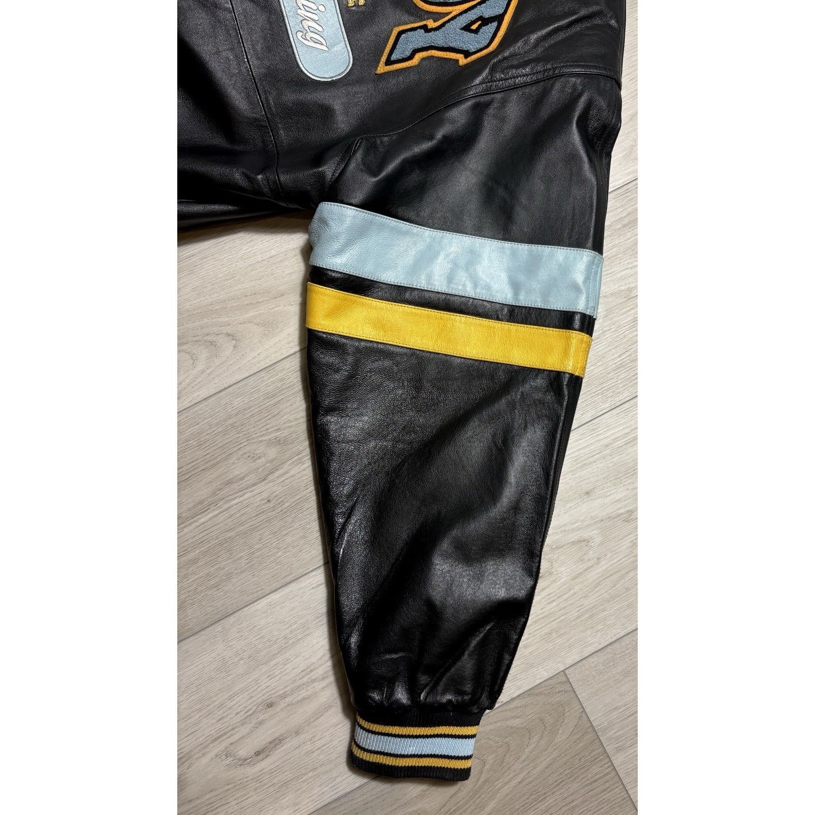 Other Big Daddy Leather Varsity Jacket Oversized Y2K Men’s 3XL Size US XXL / EU 58 / 5 - 21 Thumbnail