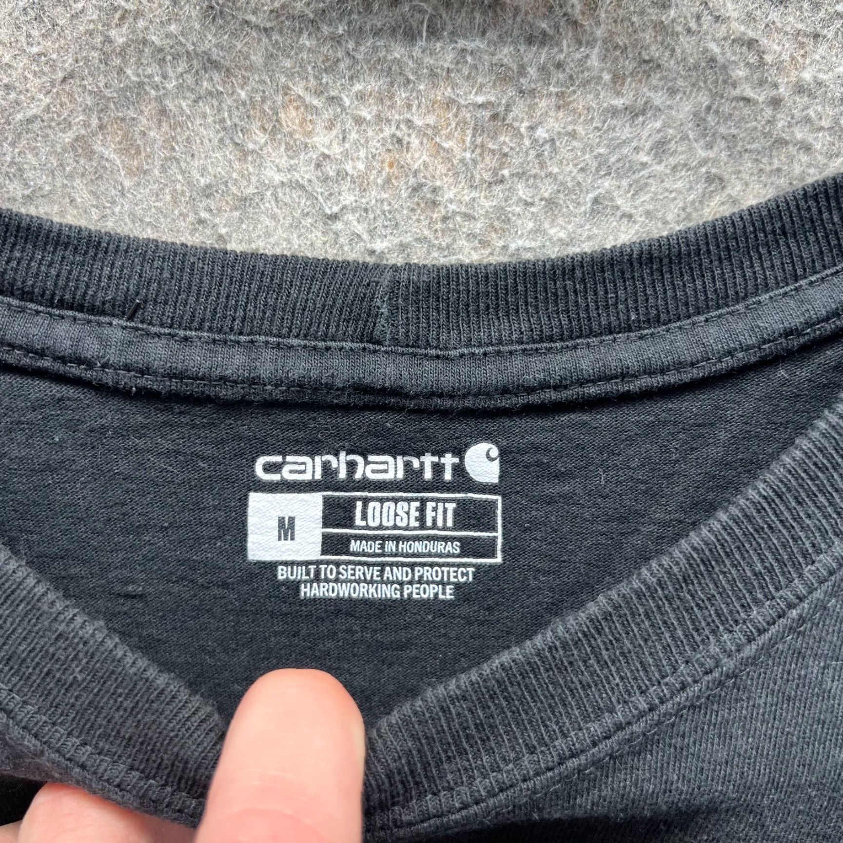Carhartt VINTAGE Carhartt Shirt Mens M Black Pocket Tee Crewneck Short Sleeve Size US M / EU 48-50 / 2 - 6 Thumbnail