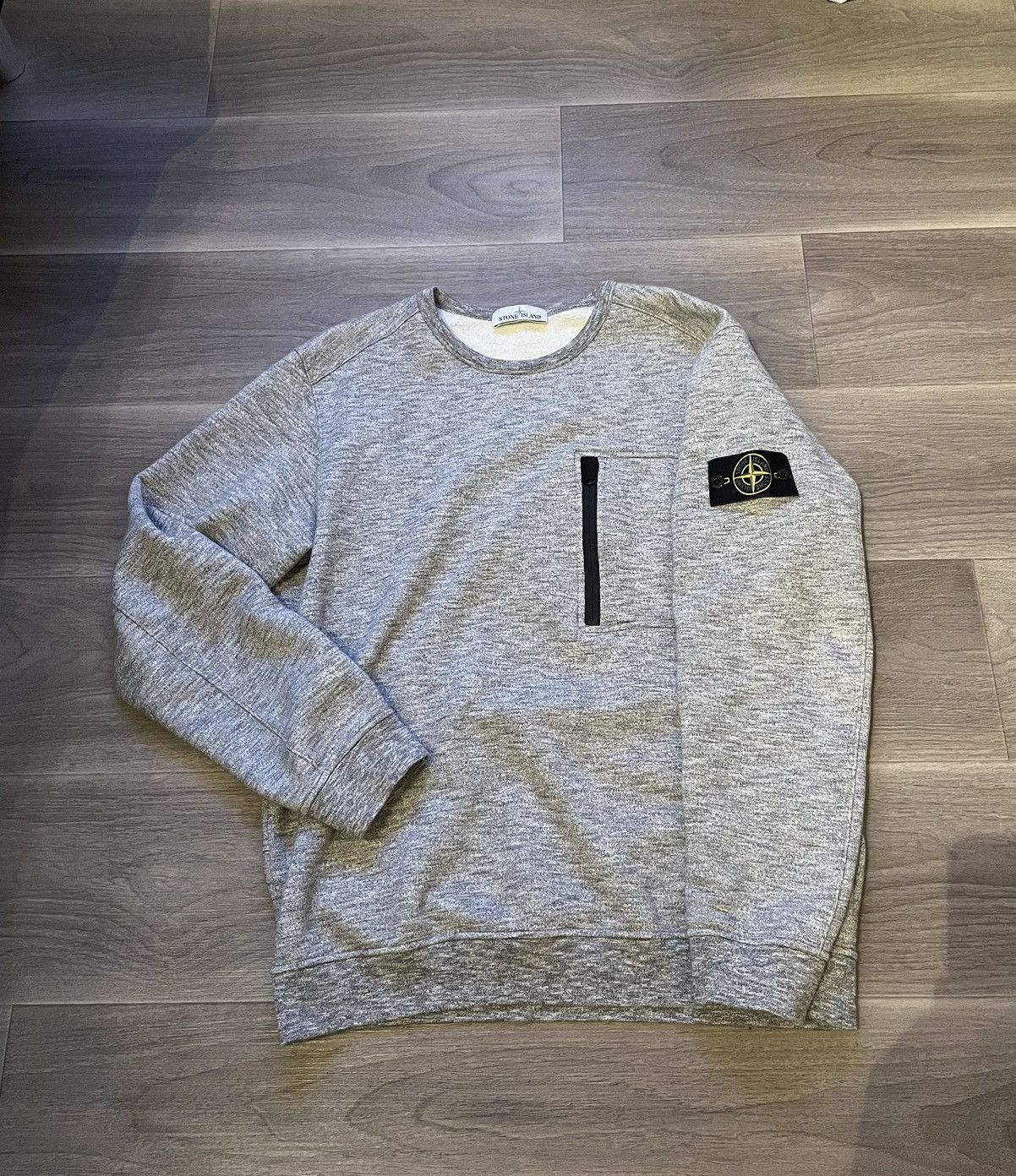 Stone Island Badge sweatshirt Size US XL / EU 56 / 4 - 2 Thumbnail