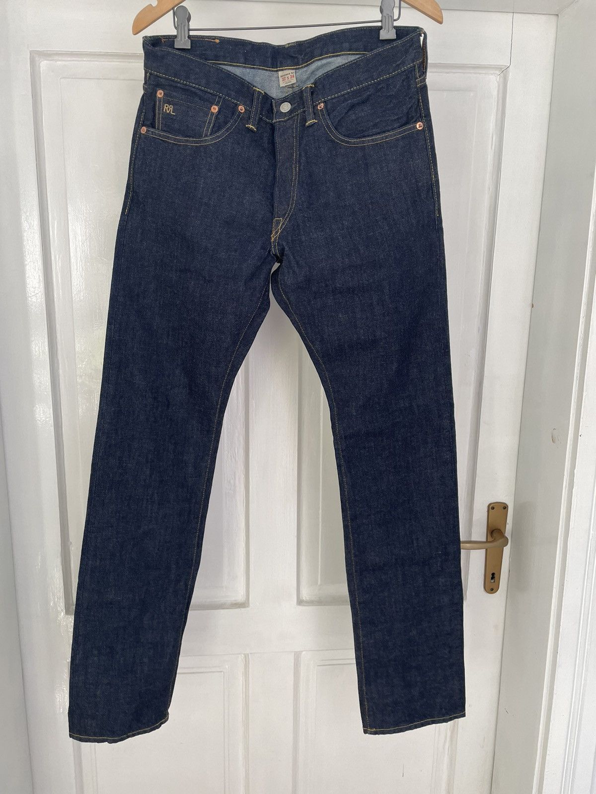 Japanese Brand × RRL Ralph Lauren × Vintage RRL Selvedge Denim USA Size US 32 / EU 48 - 10 Thumbnail