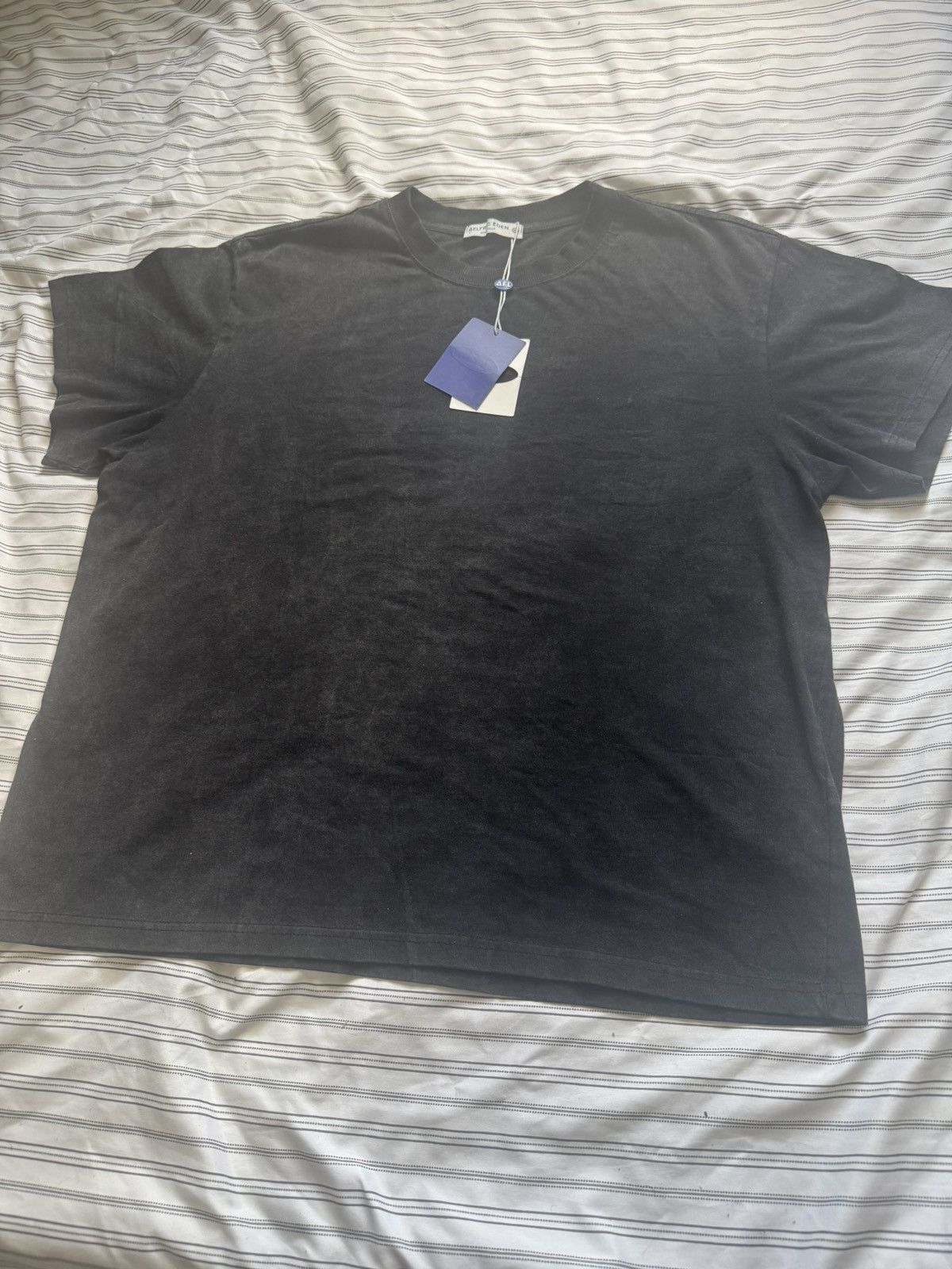 Other Aelfric Eden Washed Black Solid Tee | Size XS Size US XS / EU 42 / 0 - 1 Thumbnail