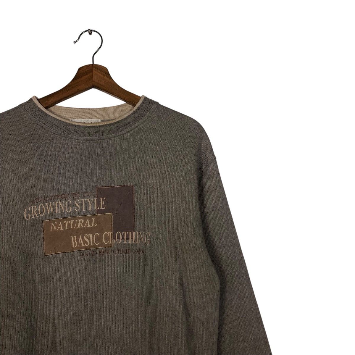 Japanese Brand 📌Vintage Sweatshirt Pull Over MC Nine Big Logo Issey Miyake Size US M / EU 48-50 / 2 - 7 Thumbnail