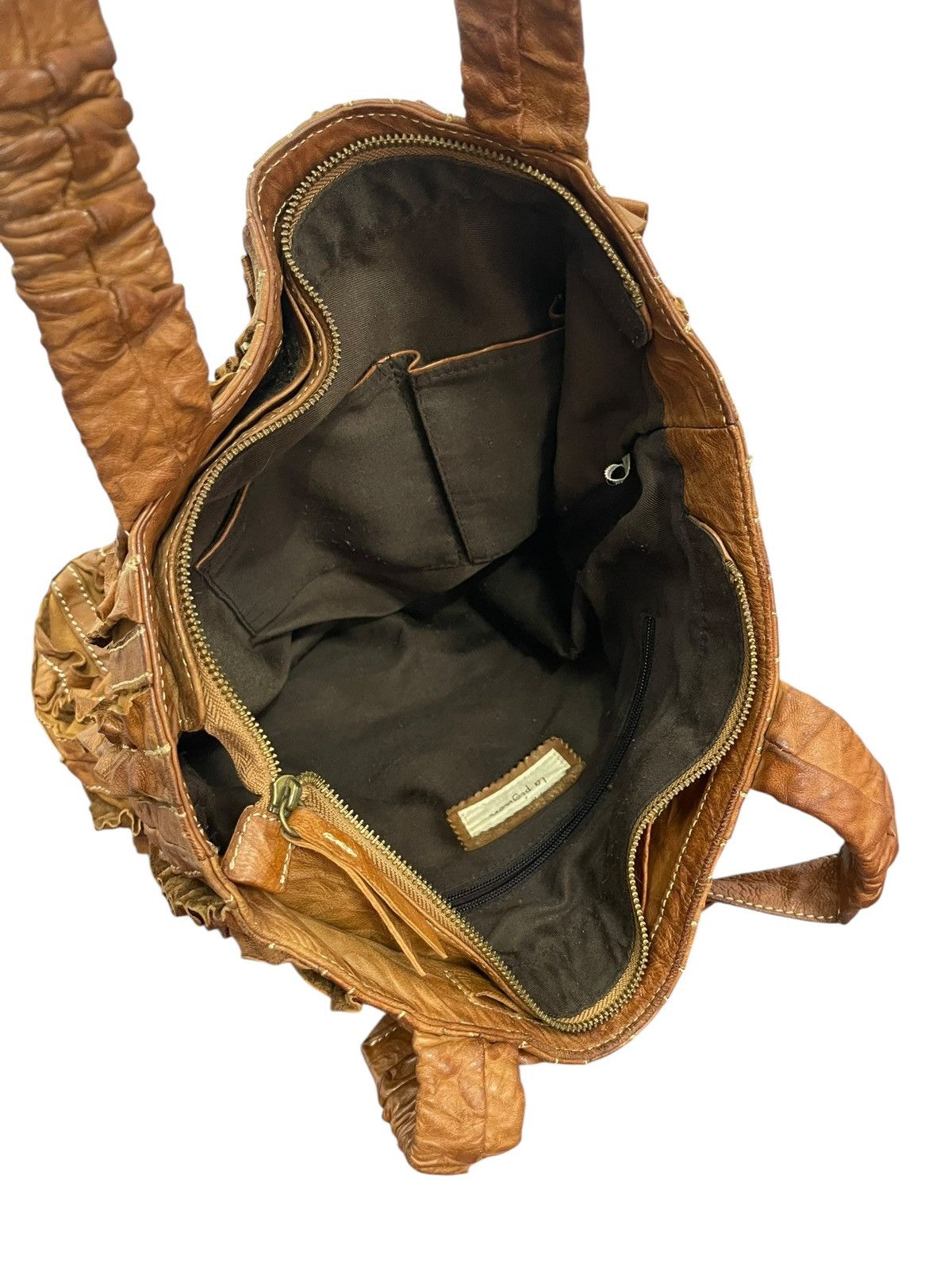 Genuine Leather Full Leather Patina La Pignon Tote Shoulder Bag 7🟩 Size ONE SIZE - 19 Thumbnail