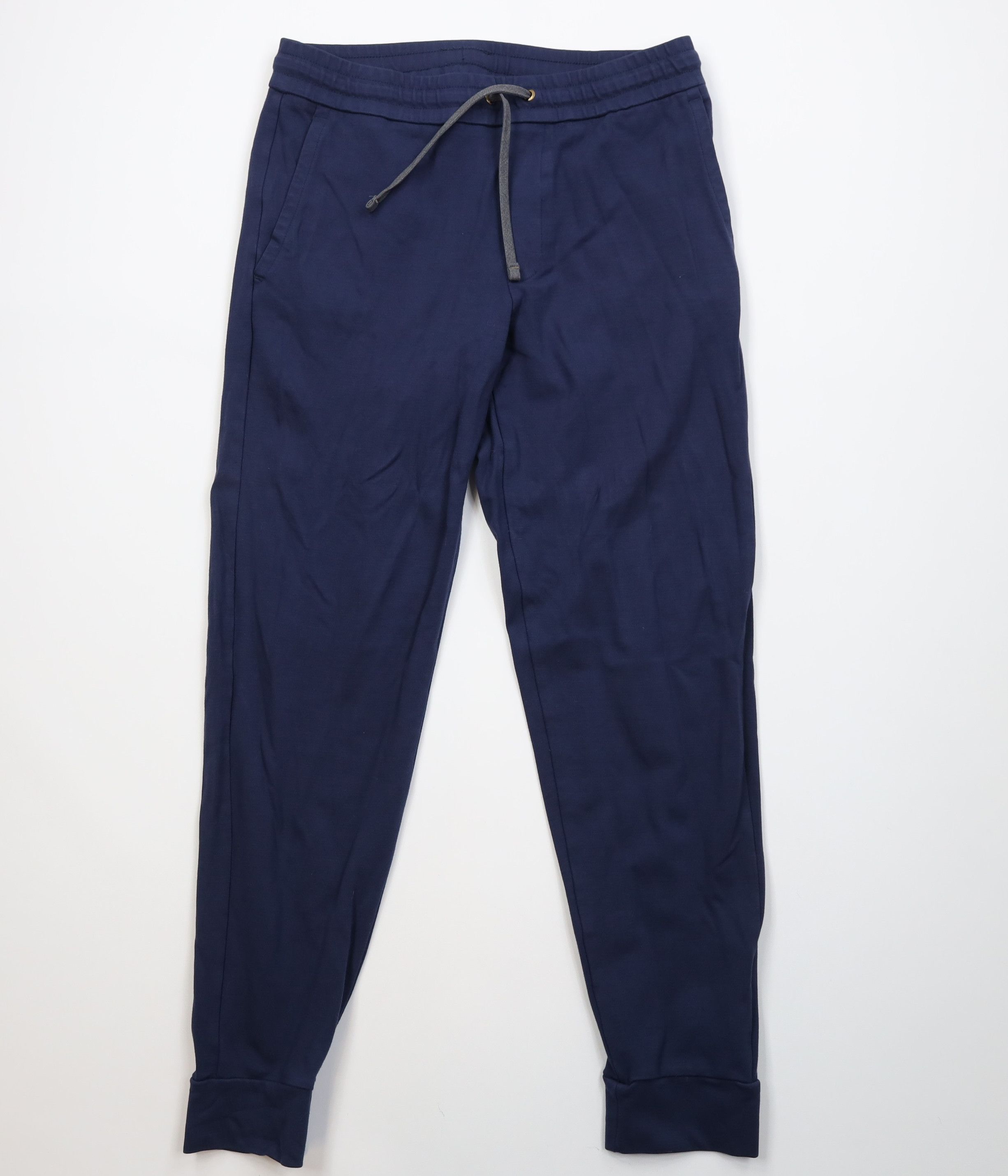 Bonobos Bonobos Blank Soft Knit Cuffed Sweatpants Joggers Pants Blue Size US 34 / EU 50 - 1 Thumbnail