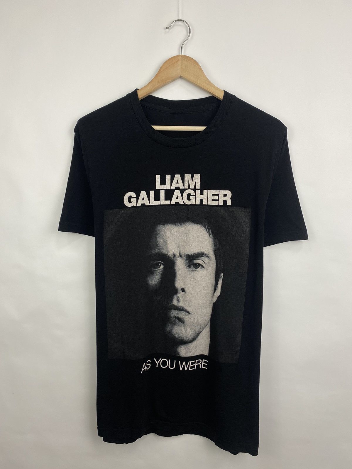 Band Tees 🇬🇧 Vintage Liam Gallagher Oasis Band Rock T-Shirt Rare Retro Size US M / EU 48-50 / 2 - 2 Thumbnail