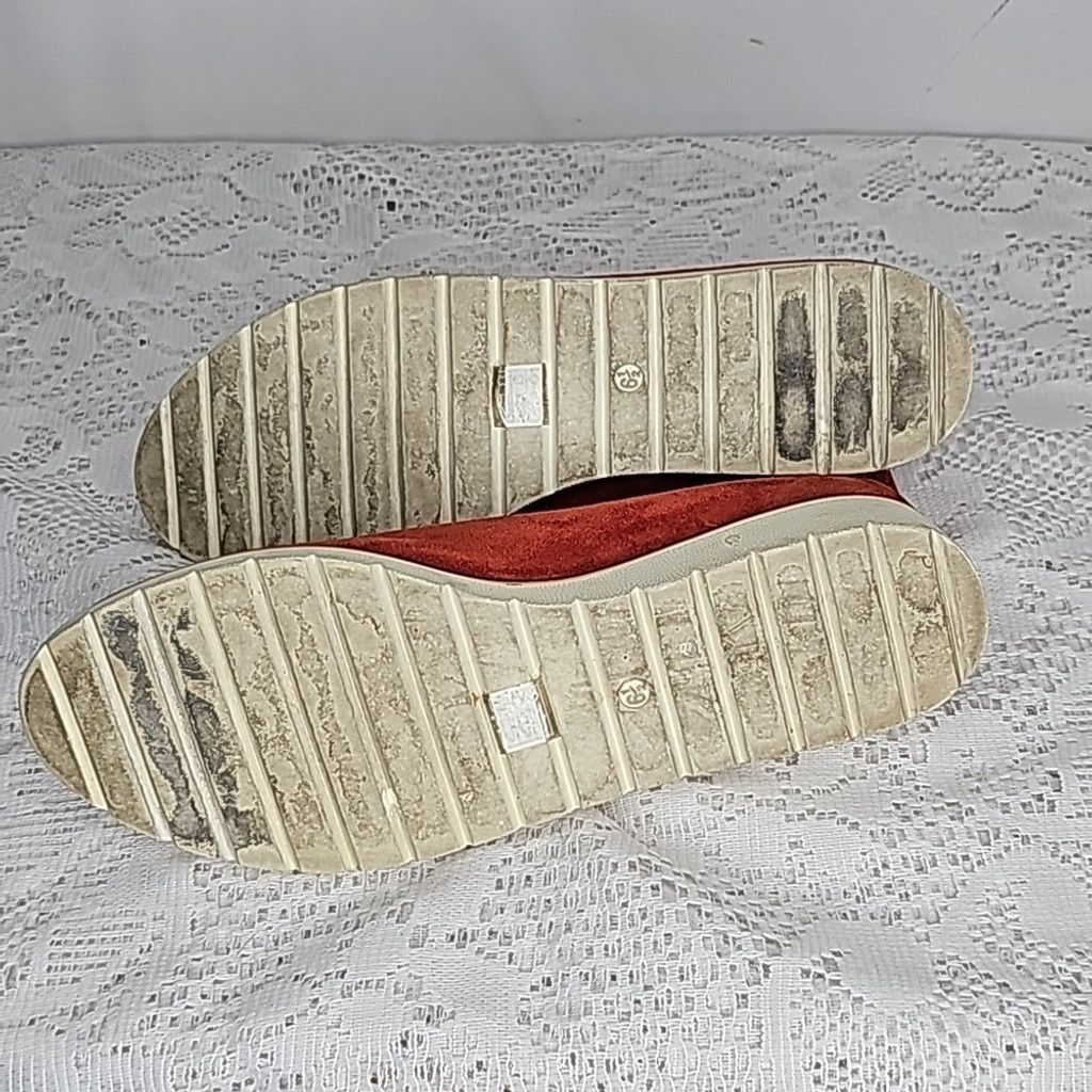 Eileen Fisher Eileen Fisher sport demi wedge brick suede flat shoes sz 6.5 Size US 6.5 / IT 36.5 - 9 Thumbnail