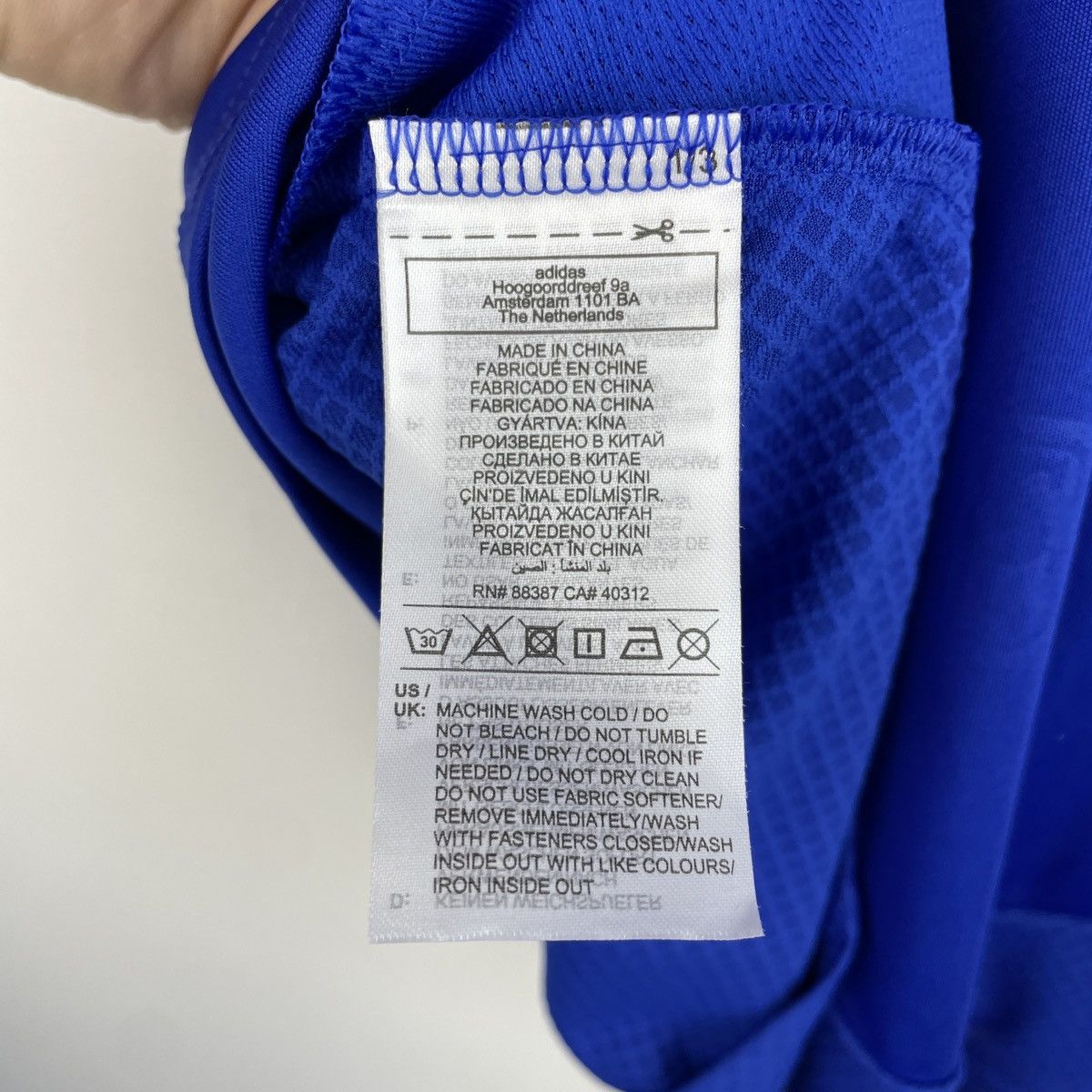 Adidas Schalke 04 Home Adidas Jersey Shirt 2024/2025 size XL LOGO Size US XL / EU 56 / 4 - 7 Thumbnail