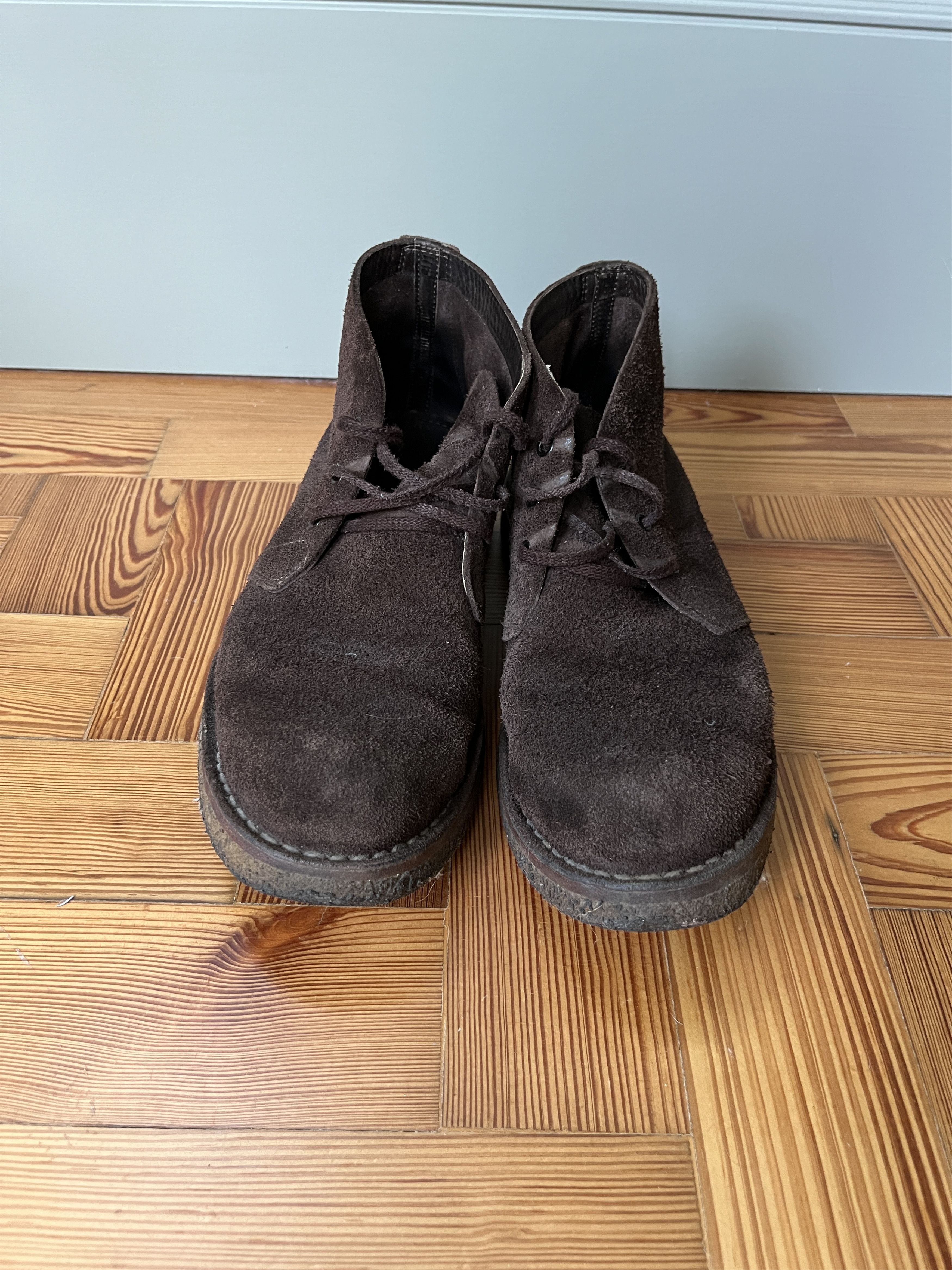 Visvim Visvim Newell Folk, brown suede, size 8.5UK Size US 9.5 / EU 42-43 - 1 Thumbnail