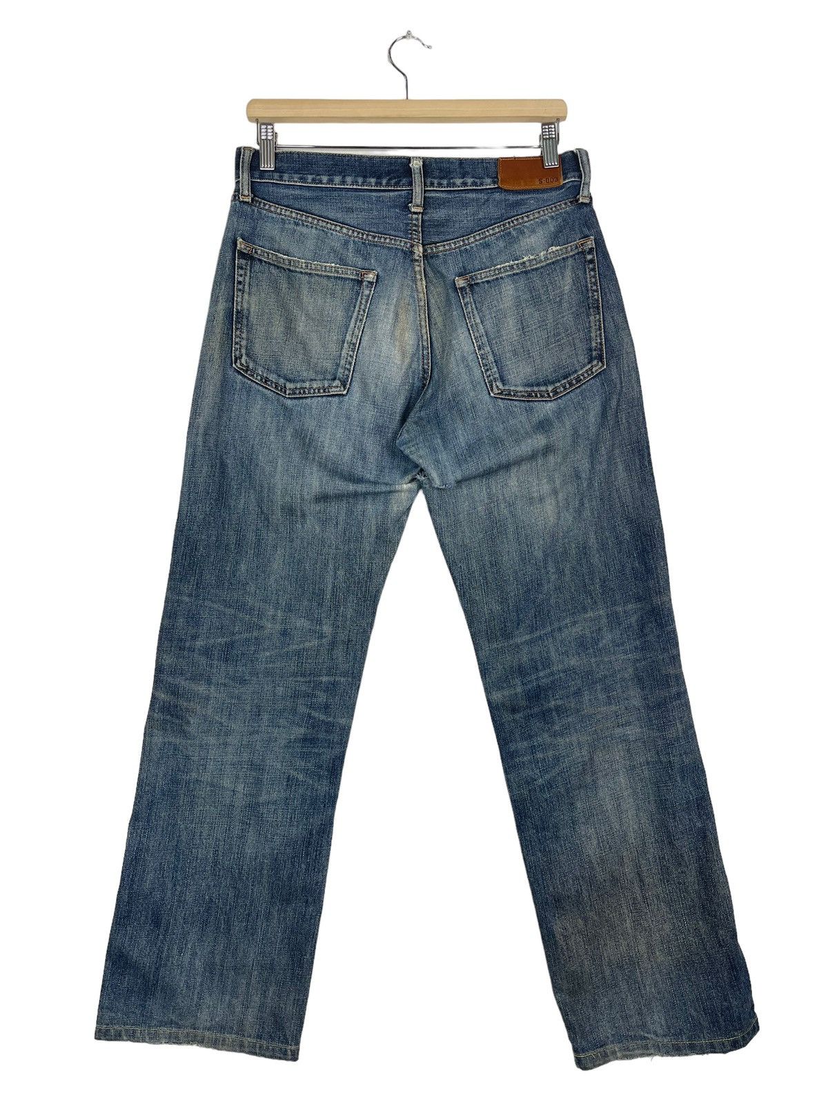 Japanese Brand UNIQLO PATCHWORK JEANS ZIPPER FLY Size US 31 - 12 Thumbnail