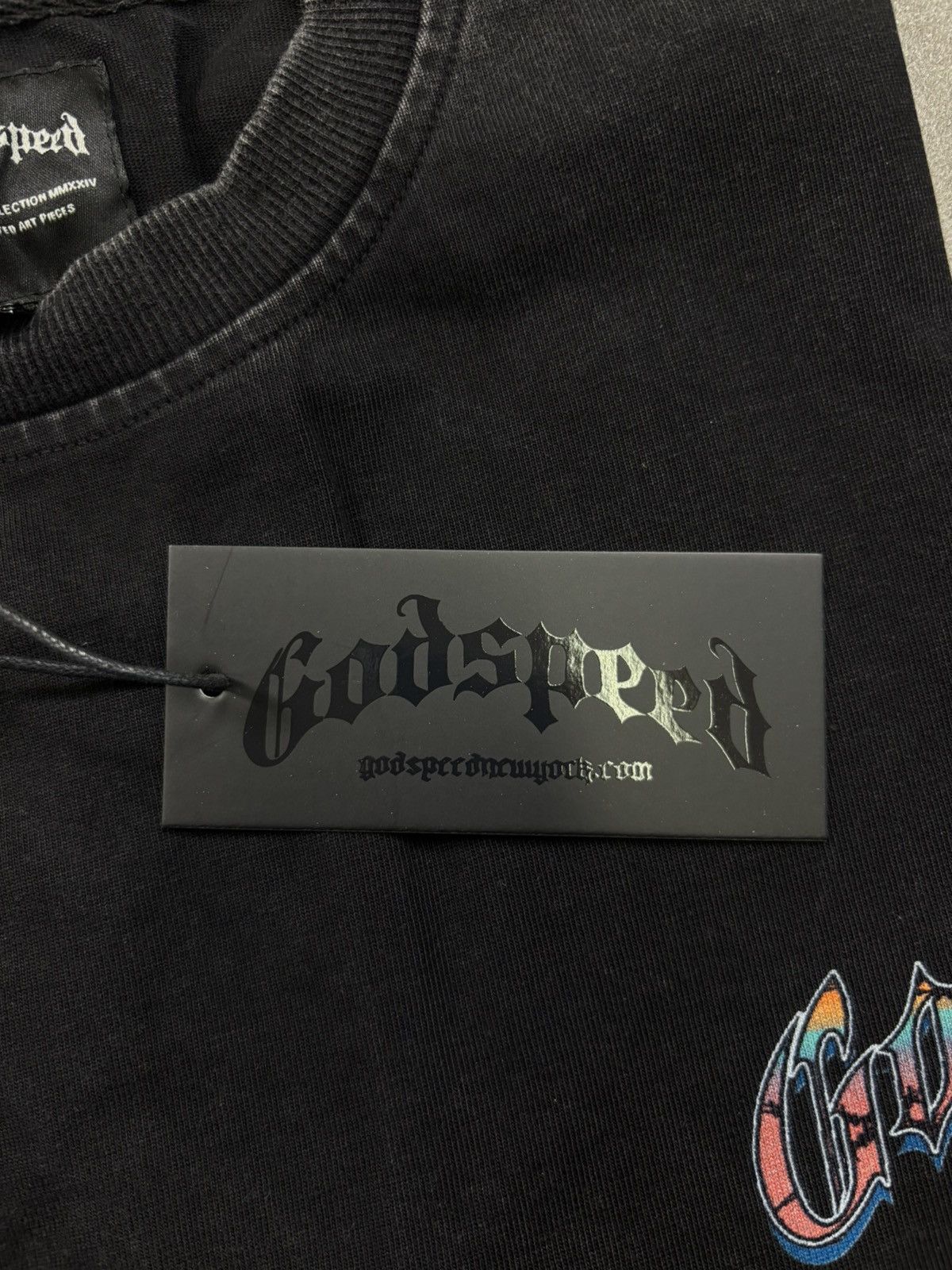 Godspeed Godspeed Natural Disaster Tee, Washed Black Size US S / EU 44-46 / 1 - 9 Thumbnail