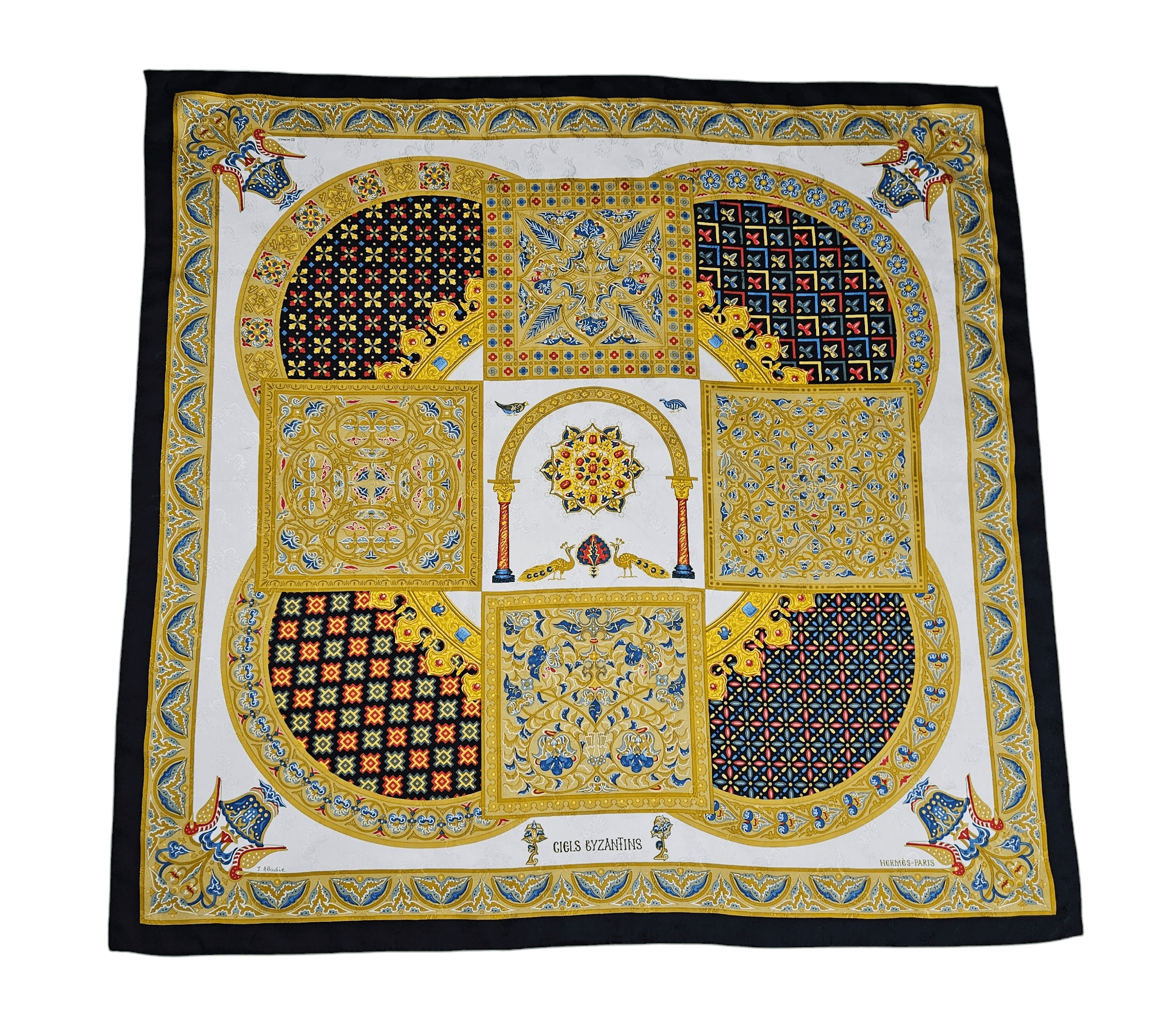 Hermes Hermes Ciels Byzantins by Julia Abadie silk scarf Size ONE SIZE - 1 Thumbnail