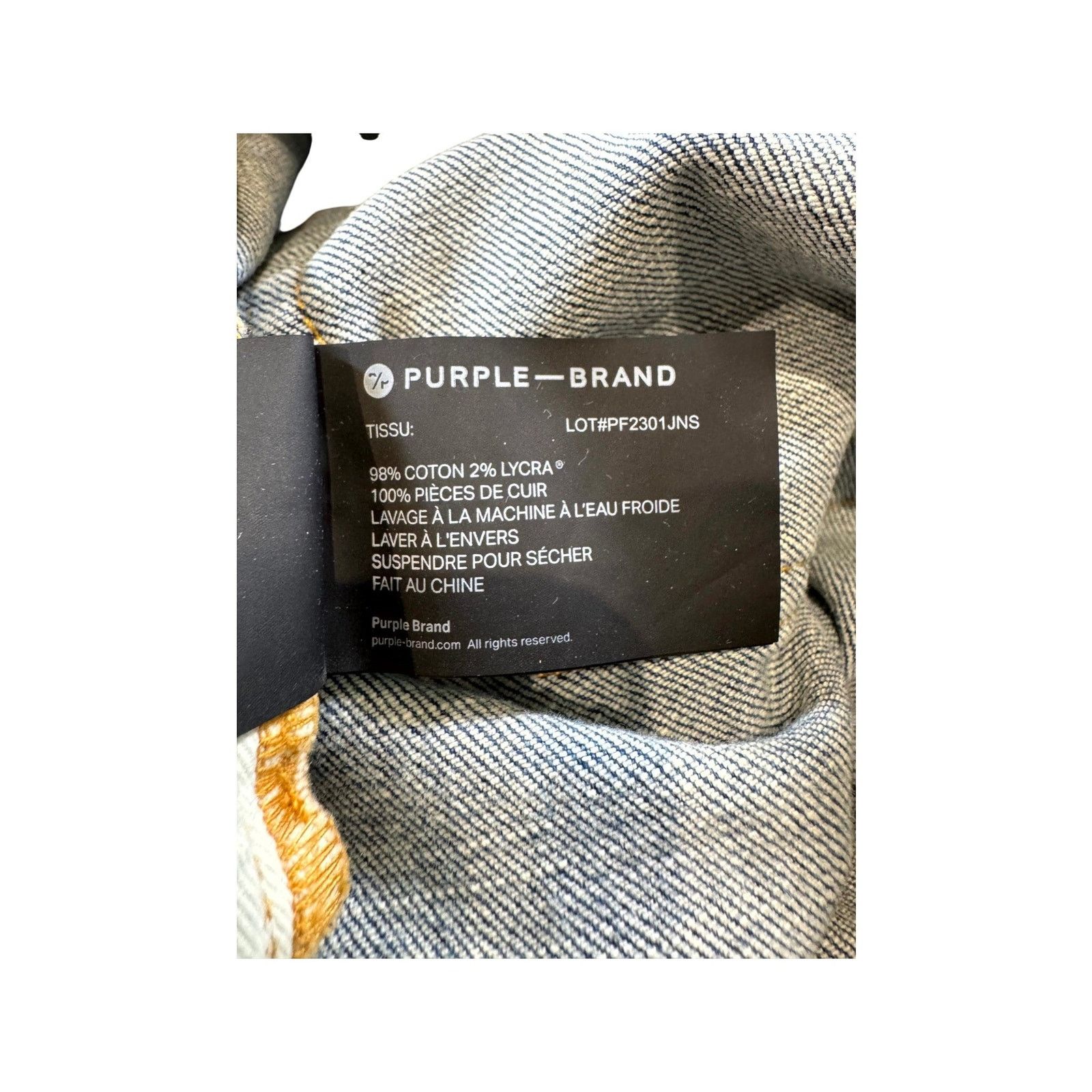 Purple Brand Purple Brand Light Wash Jeans Size US 36 / EU 52 - 8 Thumbnail