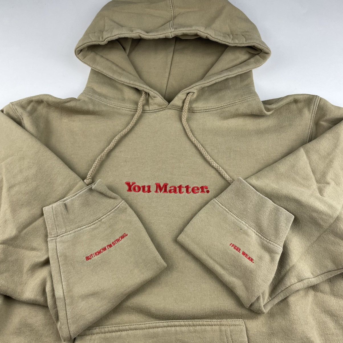 You Matter by Demetrius Harmon You Matter Hoodie Small Pullover Sweatshirt Demetrius Harmon Size US S / EU 44-46 / 1 - 2 Thumbnail