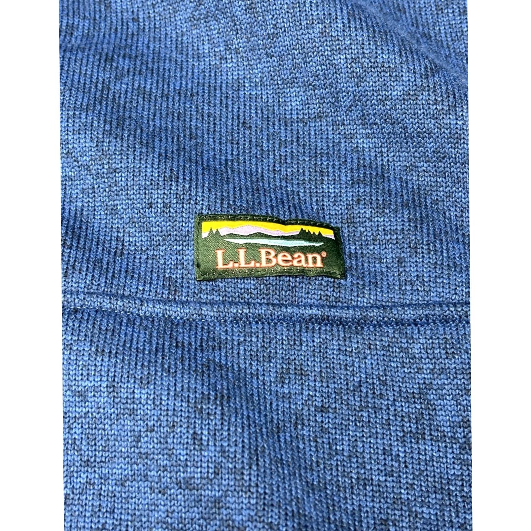 Vintage VINTAGELL Bean Sweater Fleece Pullover Mens LT Blue Snap Neck 502793 Size US L / EU 52-54 / 3 - 2 Thumbnail