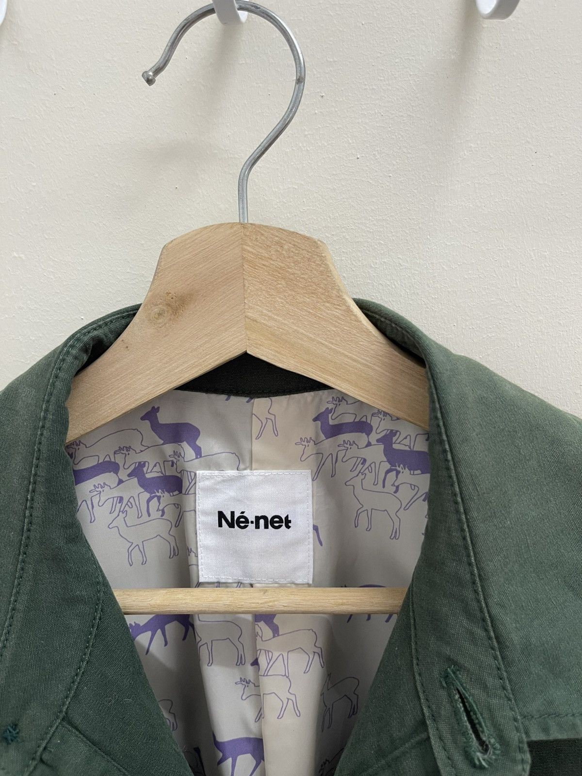 Ne-Net Ne-Net Olive Long Jacket Size US S / EU 44-46 / 1 - 15 Thumbnail