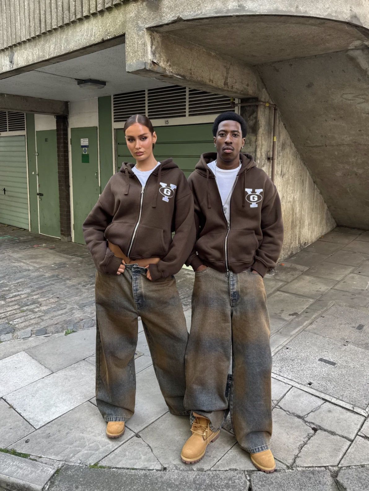 Other YG Studios Brown wash baggy denim Size US 36 / EU 52 - 6 Thumbnail