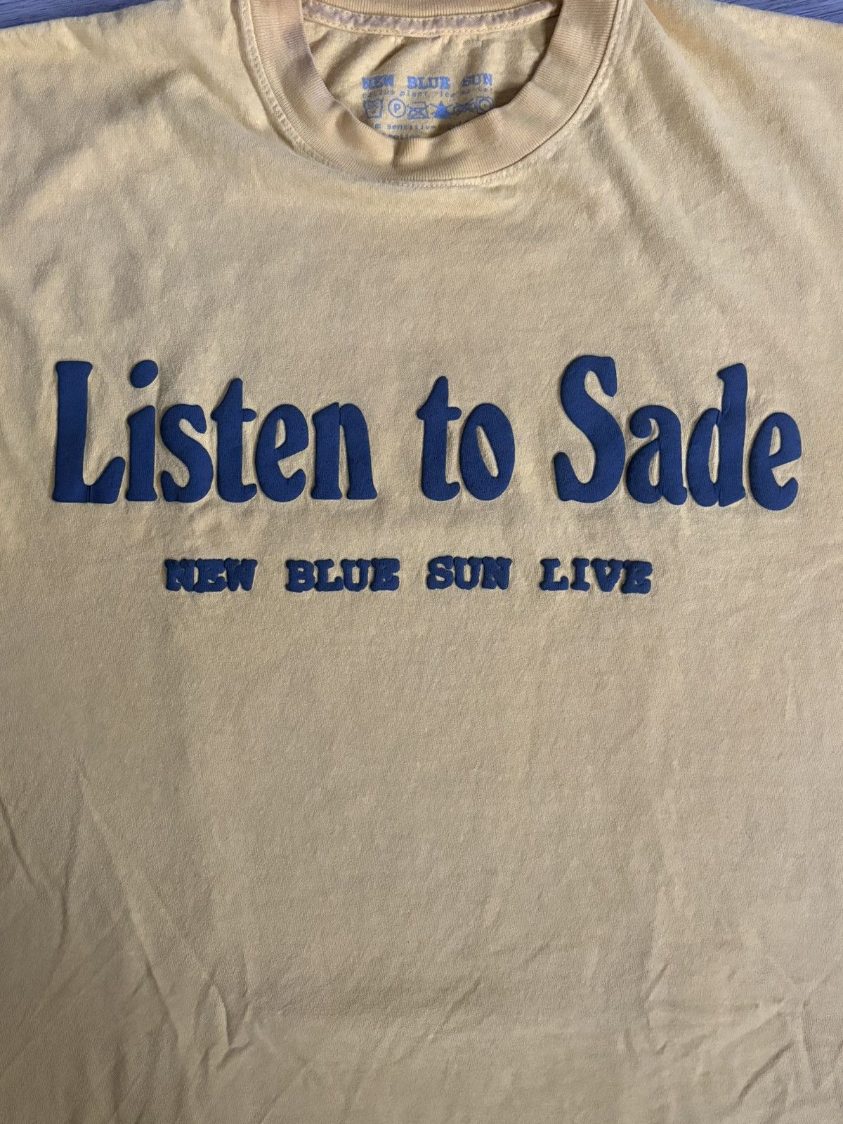 Cactus Plant Flea Market “LISTEN TO SADE” Andre3000 New Blue Sun live tee Size US M / EU 48-50 / 2 - 2 Thumbnail