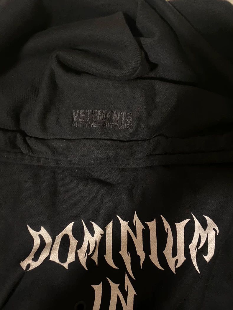 Vetements Vetements Dominium In Rectum Hoodie Size US S / EU 44-46 / 1 - 2 Thumbnail