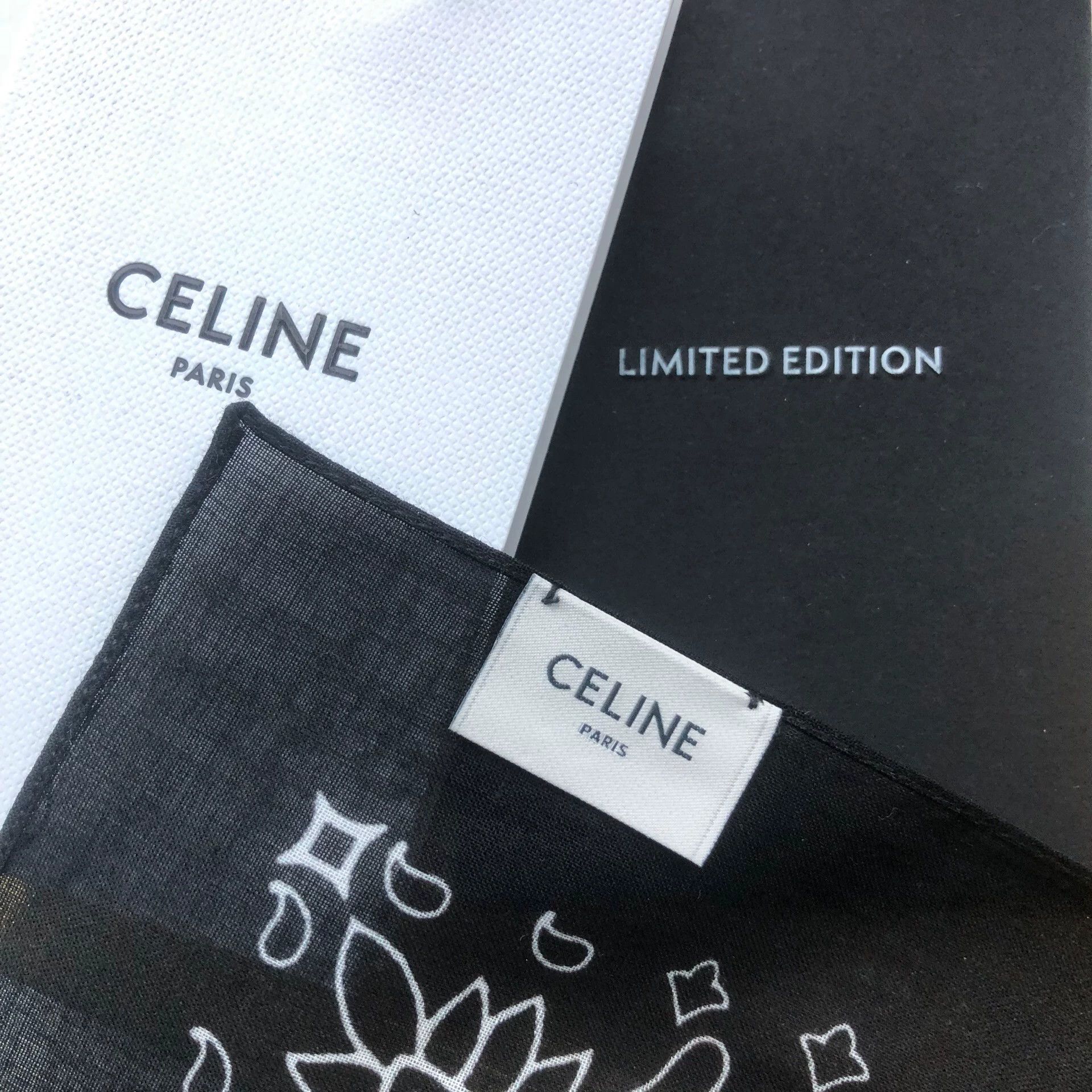 Celine CELINE 23fw Wiltern LE Scarf Size F Size ONE SIZE - 3 Thumbnail