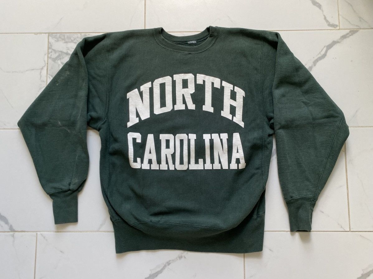 トップス 80s Champion North Carolina reverseweave Vtg 80s Champion Reverse Weave North Carolina NC State