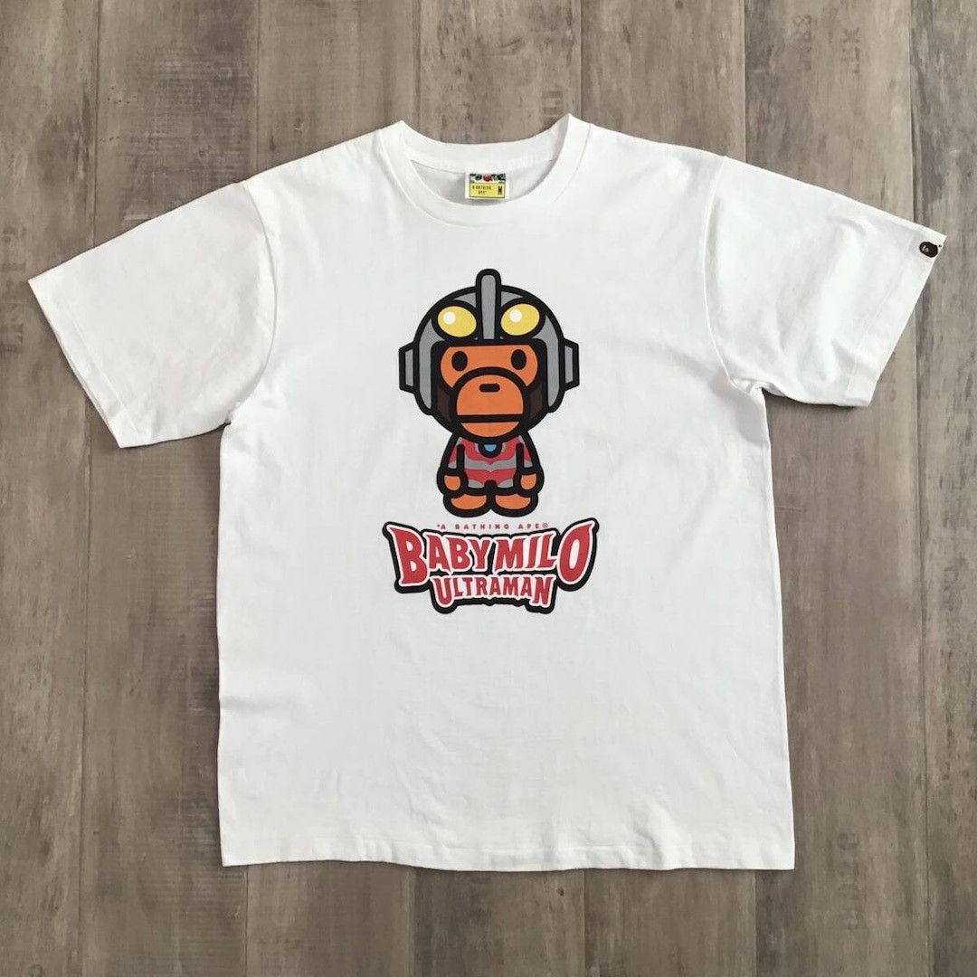 Bape BAPE × Ultraman Milo T-Shirt a bathing ape Size US M / EU 48-50 / 2 - 1 Thumbnail