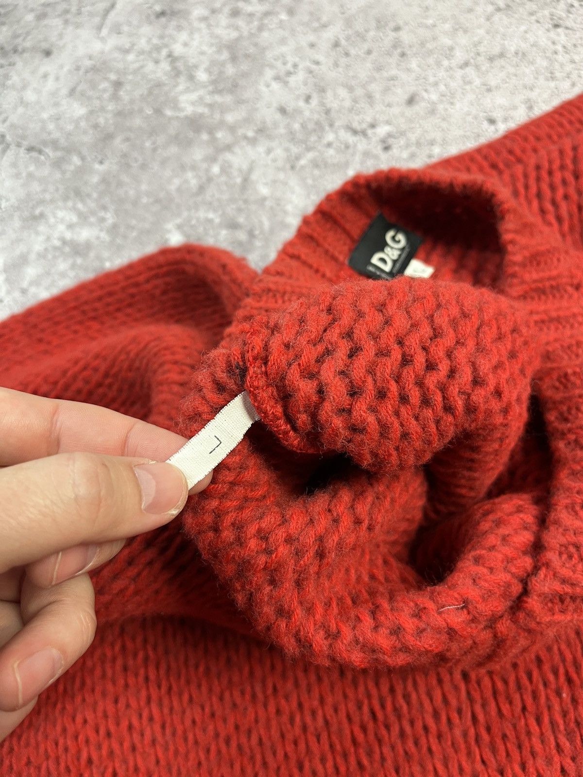 Dolce & Gabbana D&G Wool Sweater Size L / US 10 / IT 46 - 10 Thumbnail